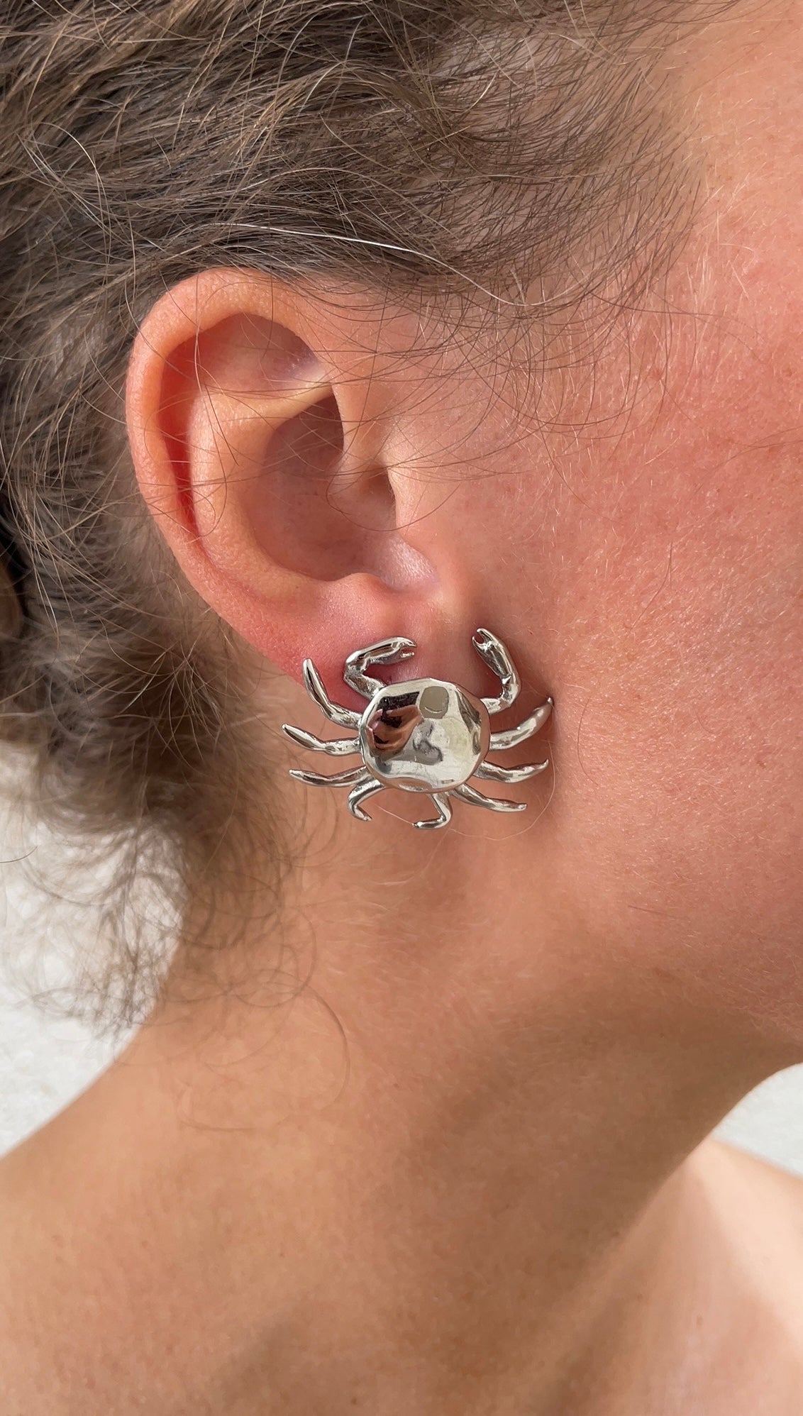 Crab earrings