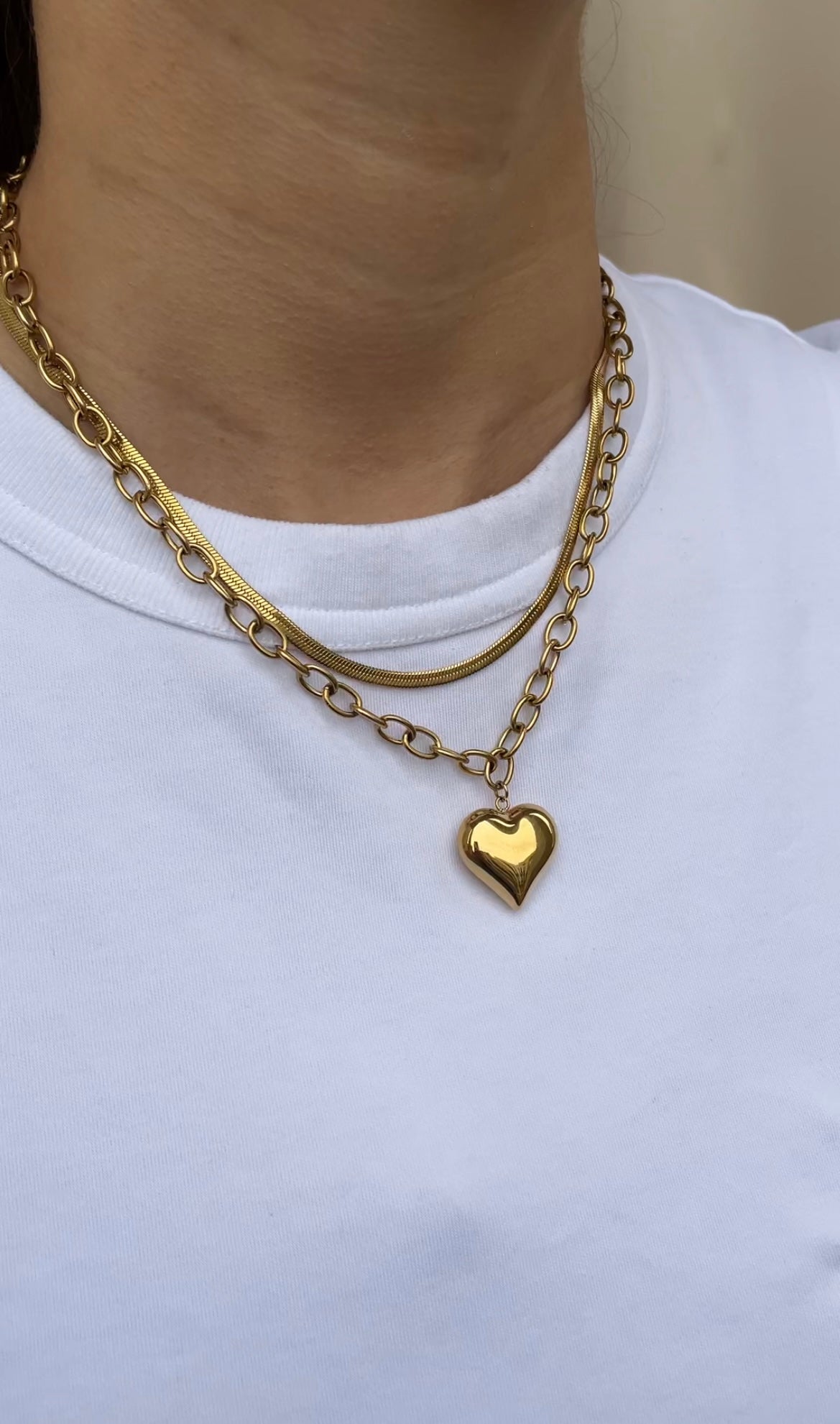 Heart necklace