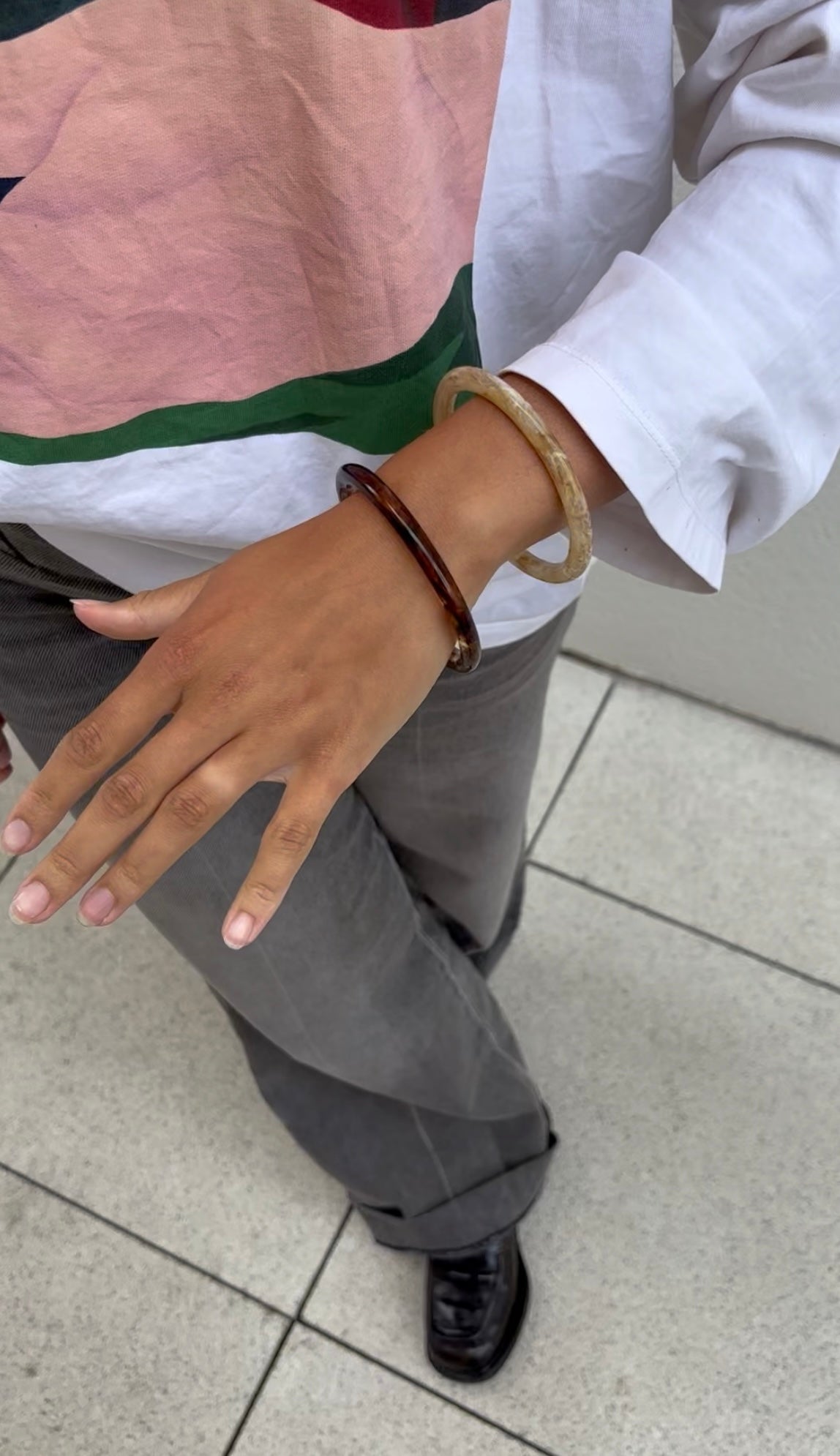 Thin Resine bangle