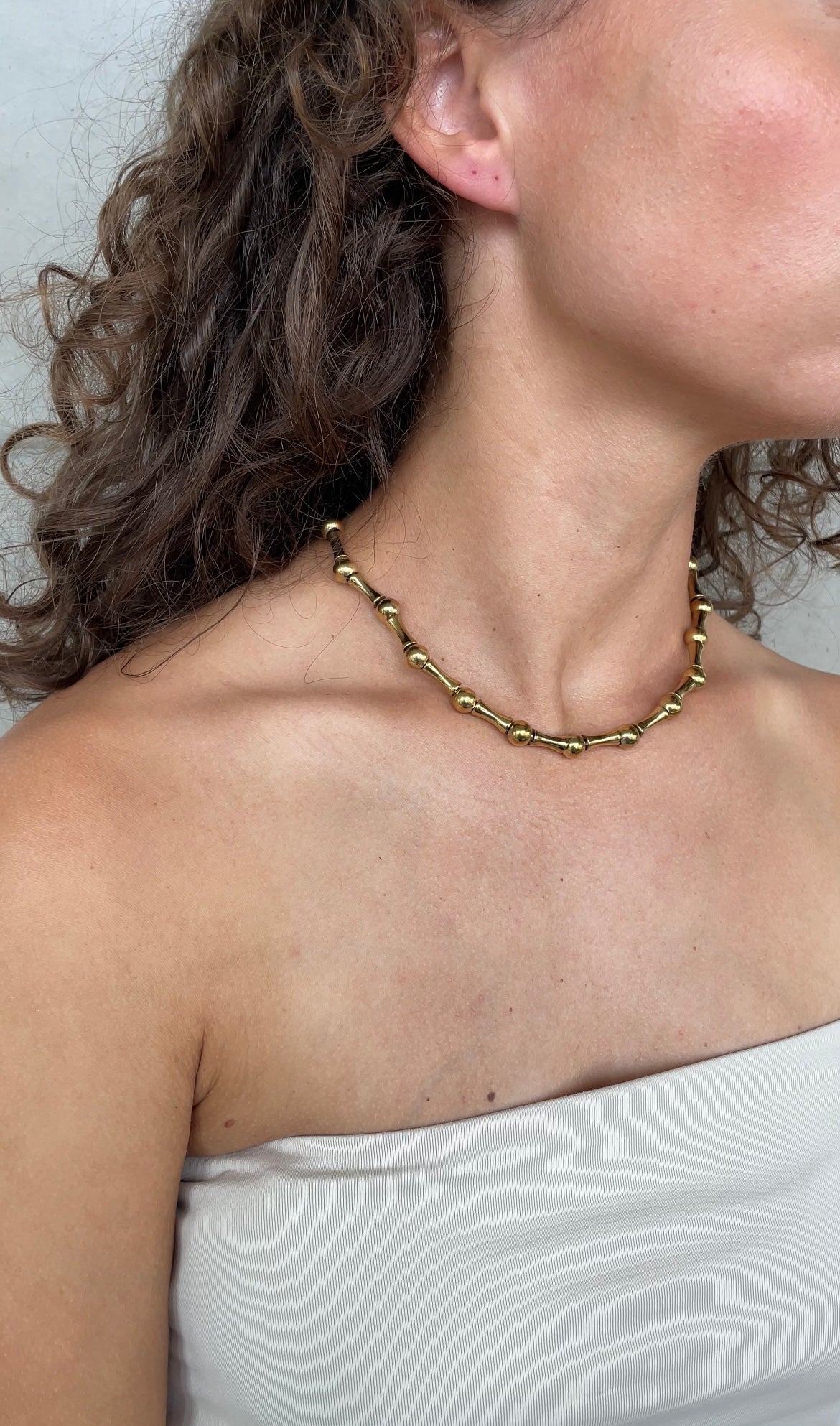 Anémone necklace