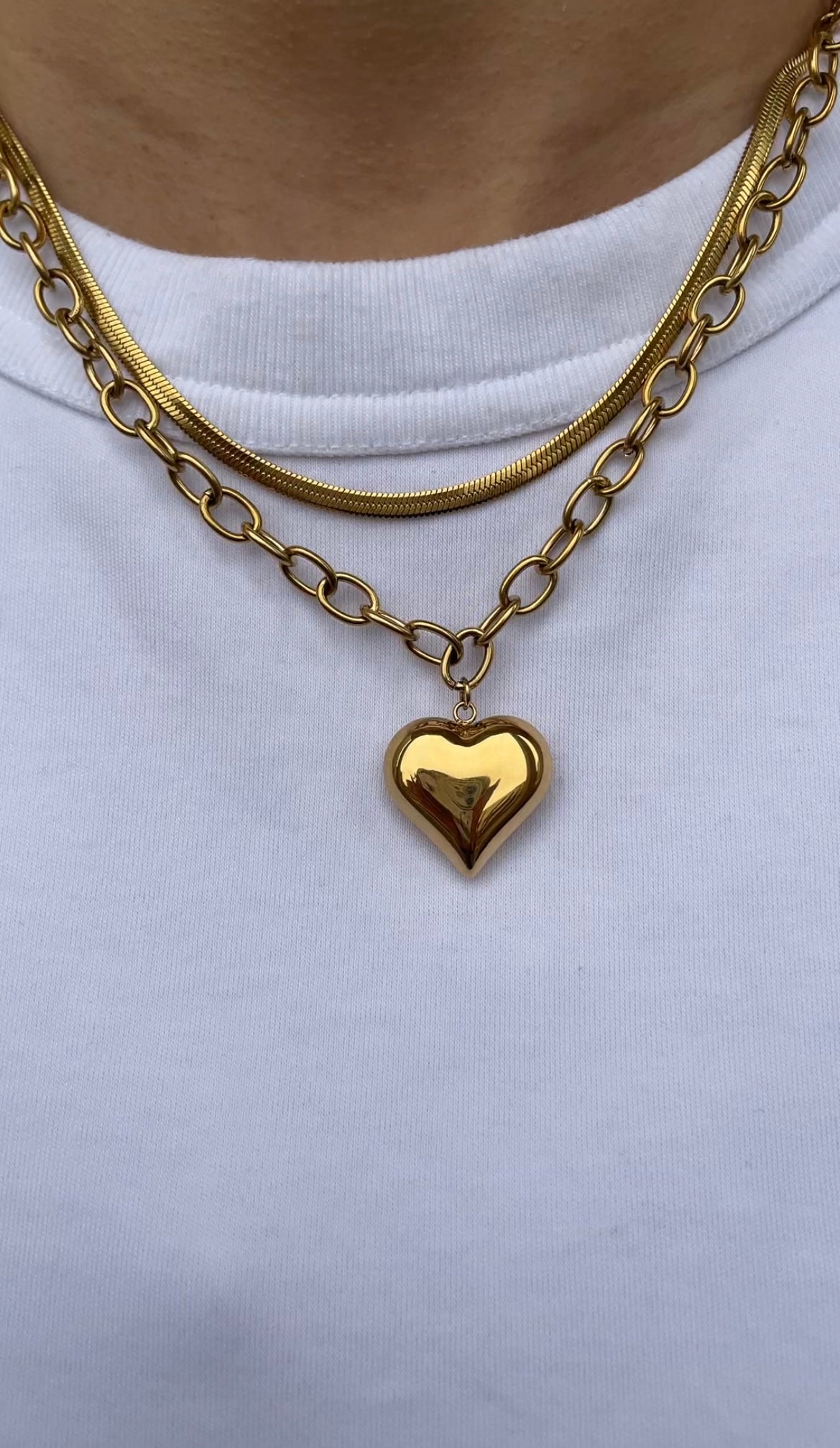 Heart necklace