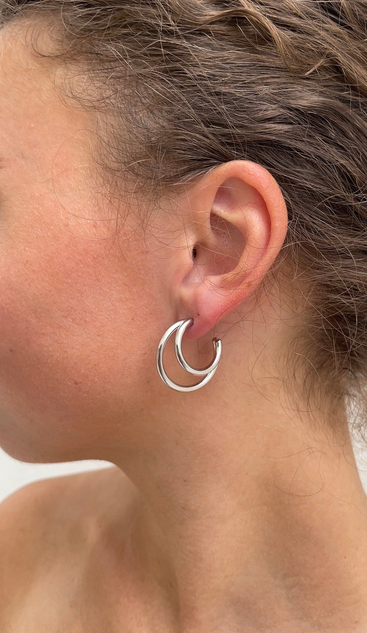 Combined earrings