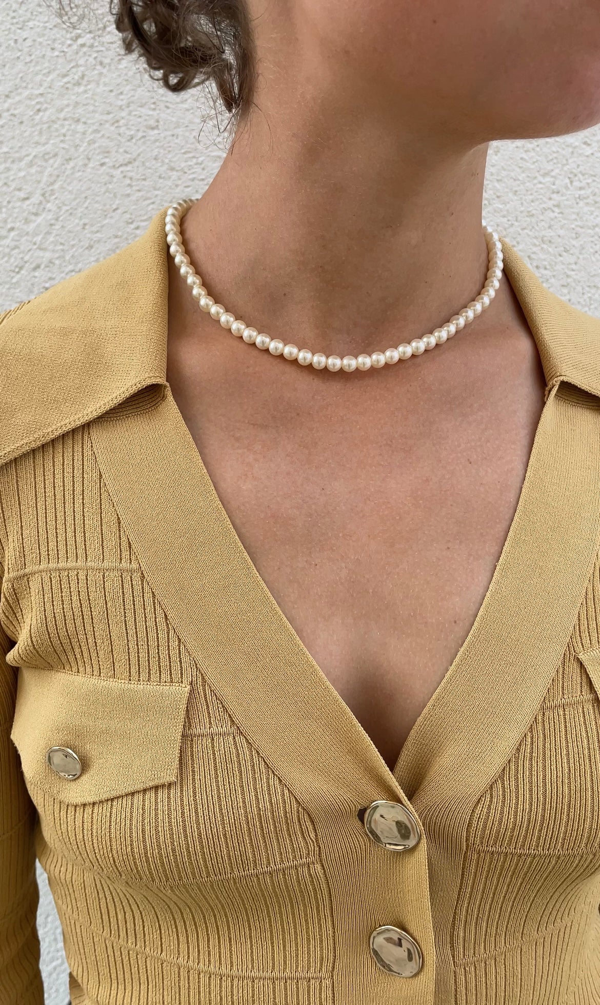 Thin lady necklace