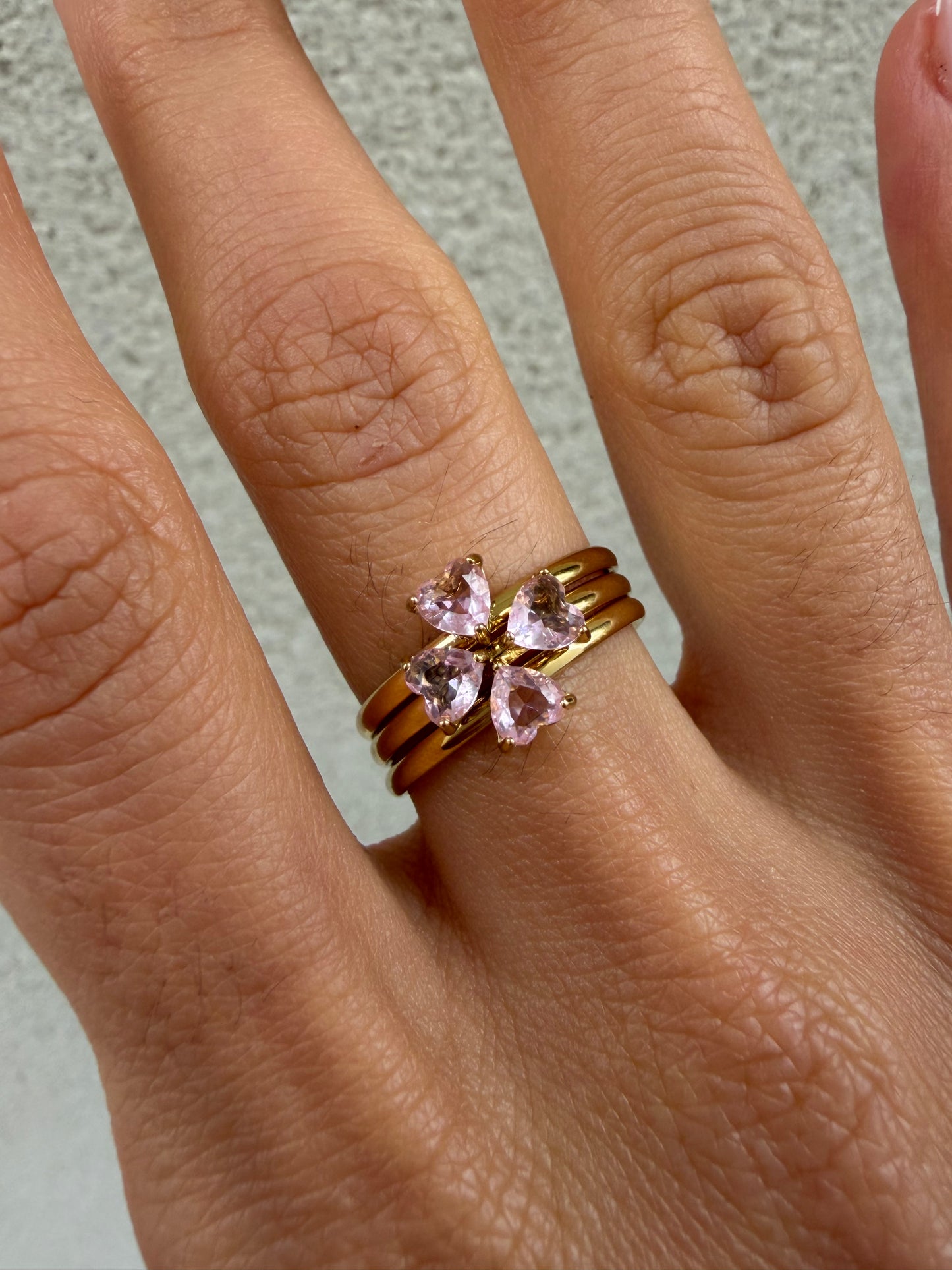 Trèfle ring