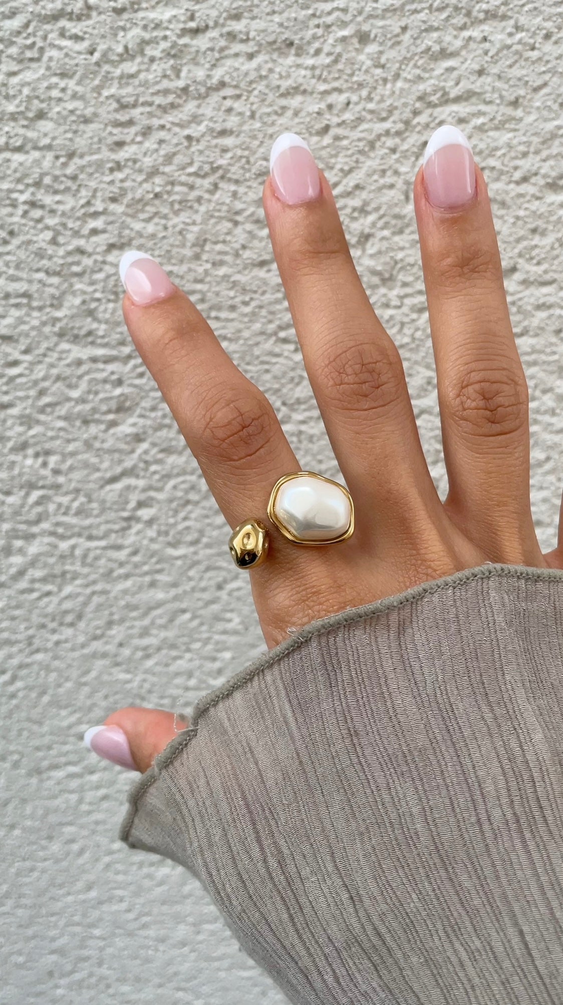 Water Pearl ring