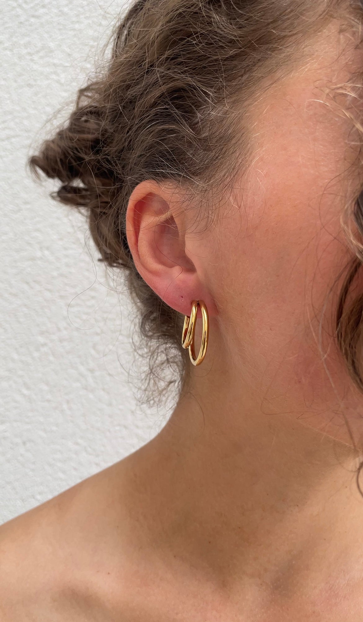 Combined earrings