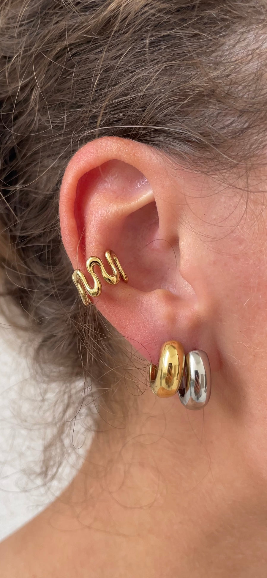 Zag ear cuff