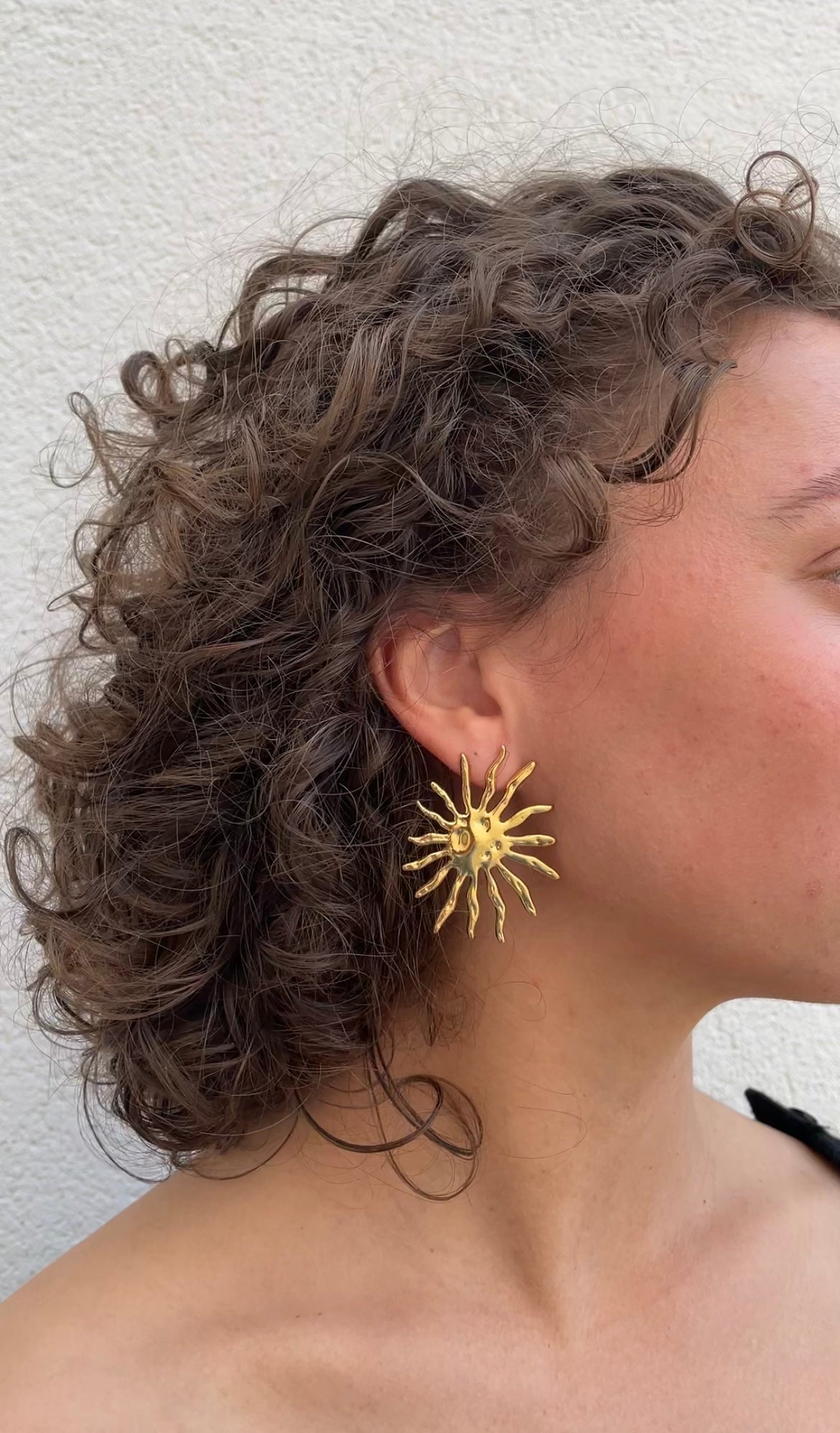 Sun earrings