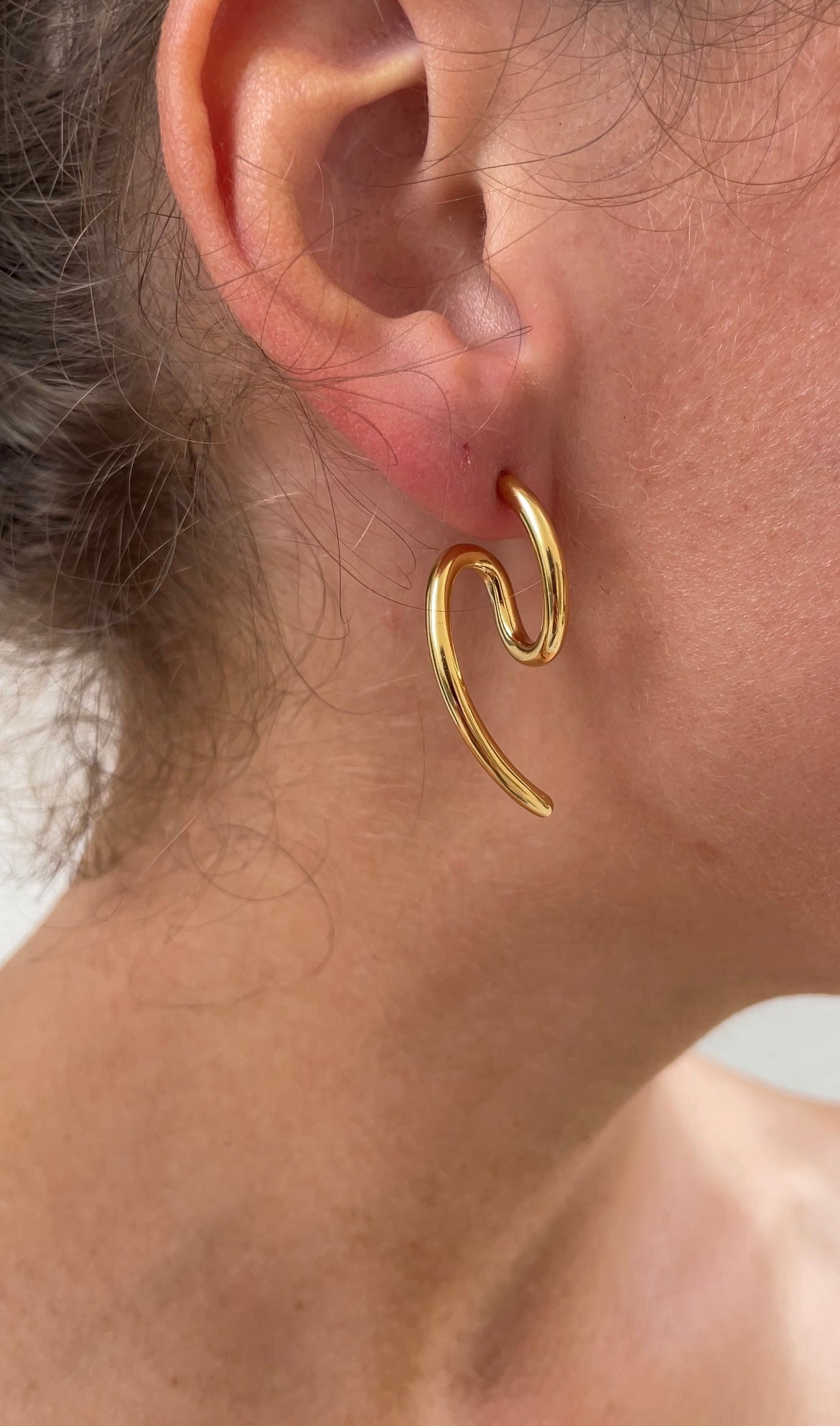 S earrings