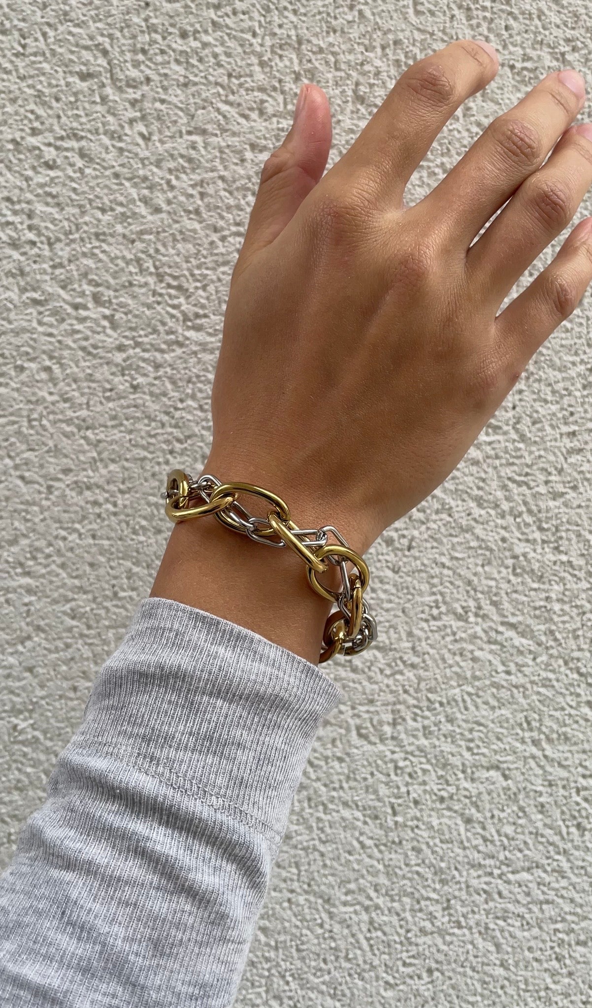 Huge couture bracelet