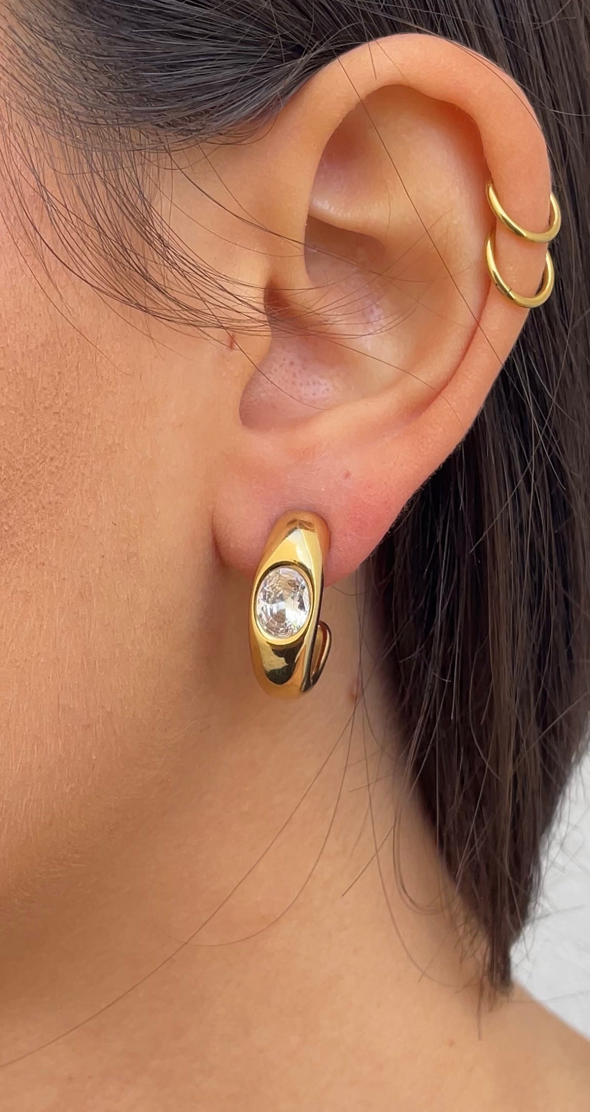 Eyes earrings