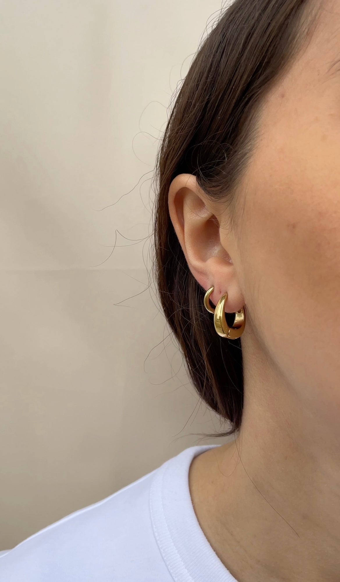 Mini parisian earrings