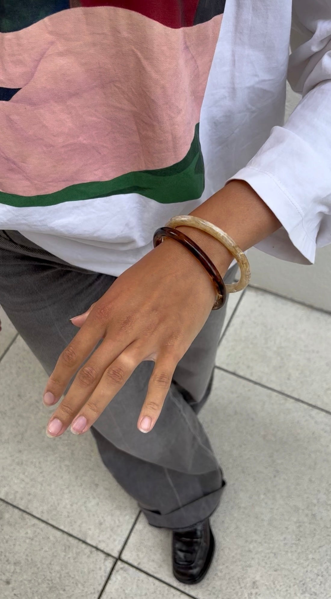 Thin Resine bangle