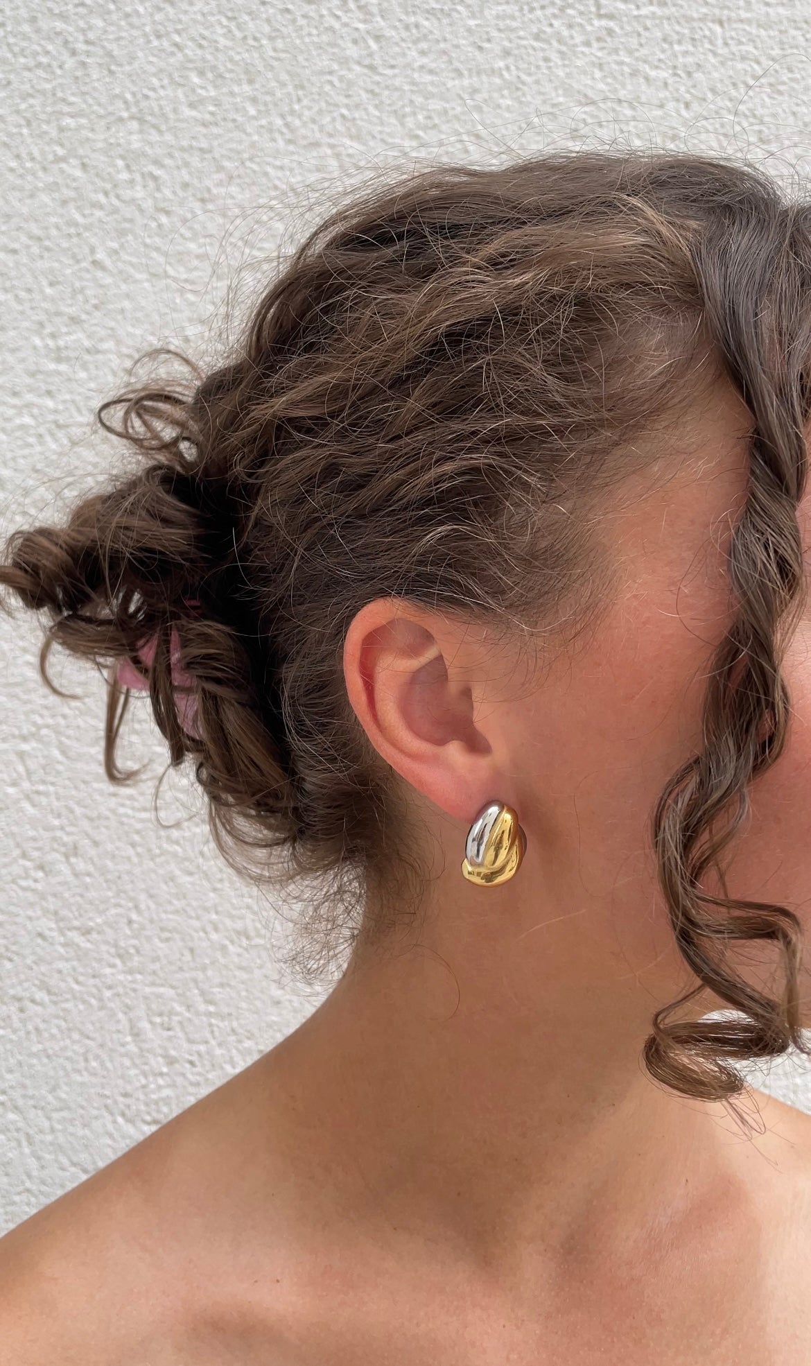Small Brioche earrings