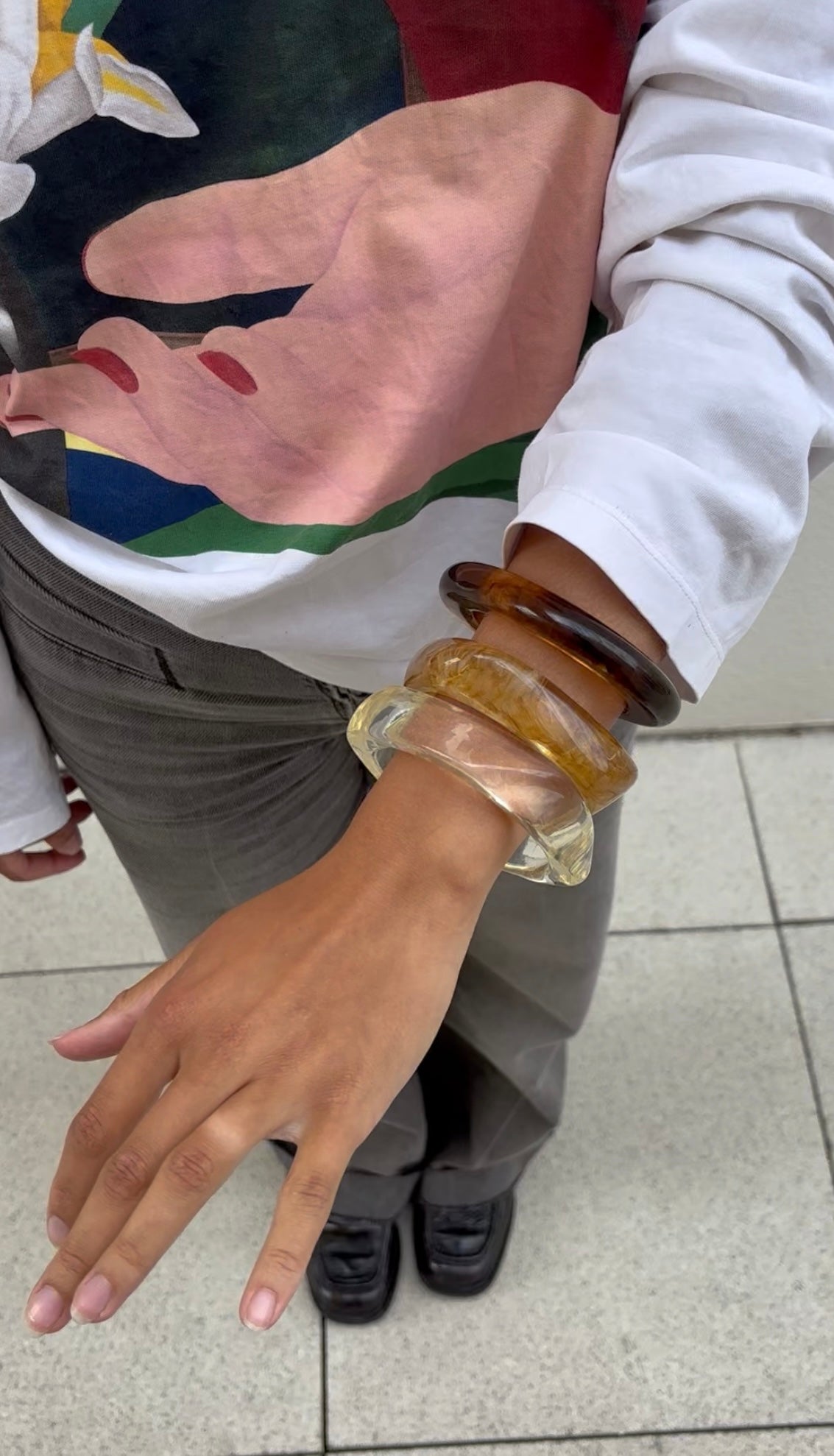 Resine bangle