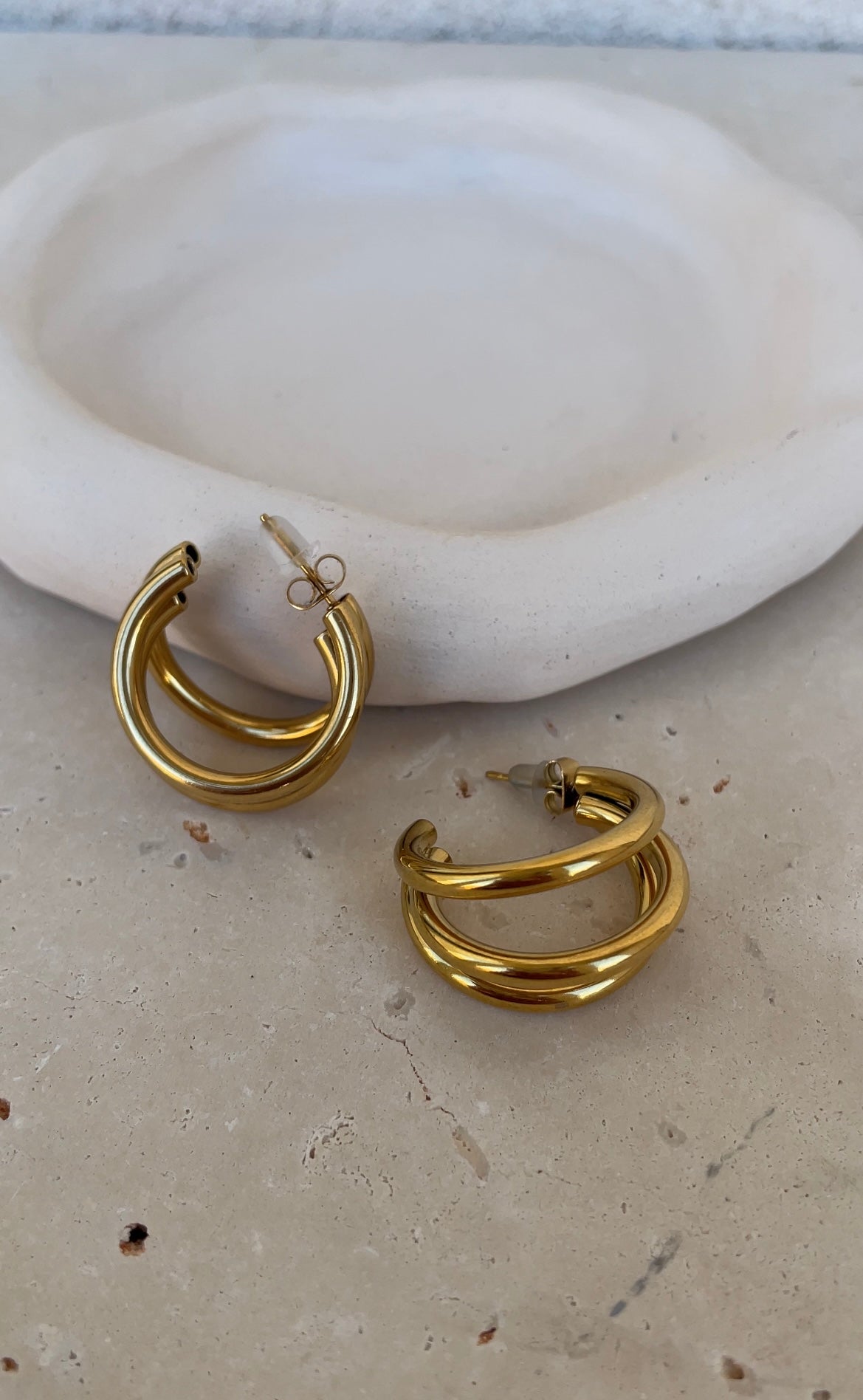 Bold Illusion earrings