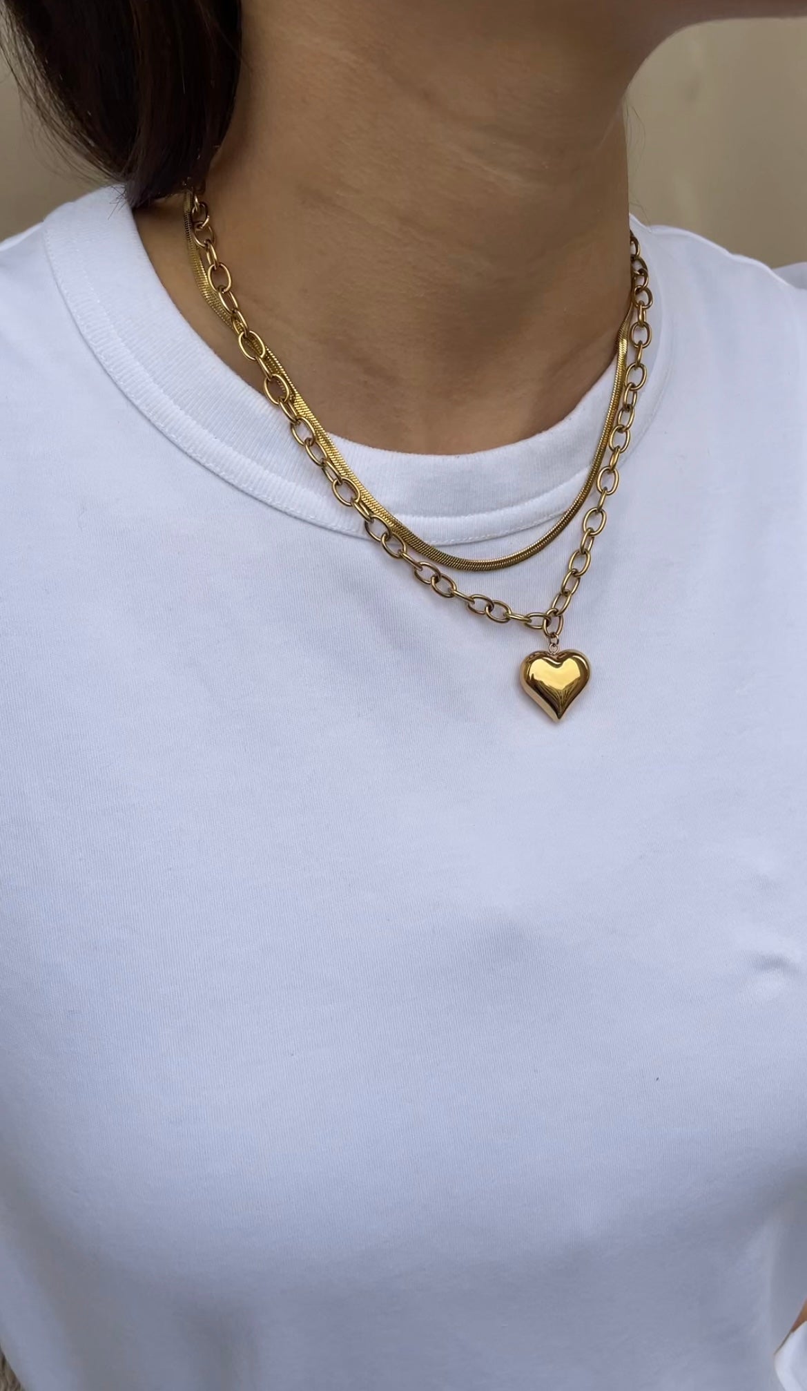 Heart necklace