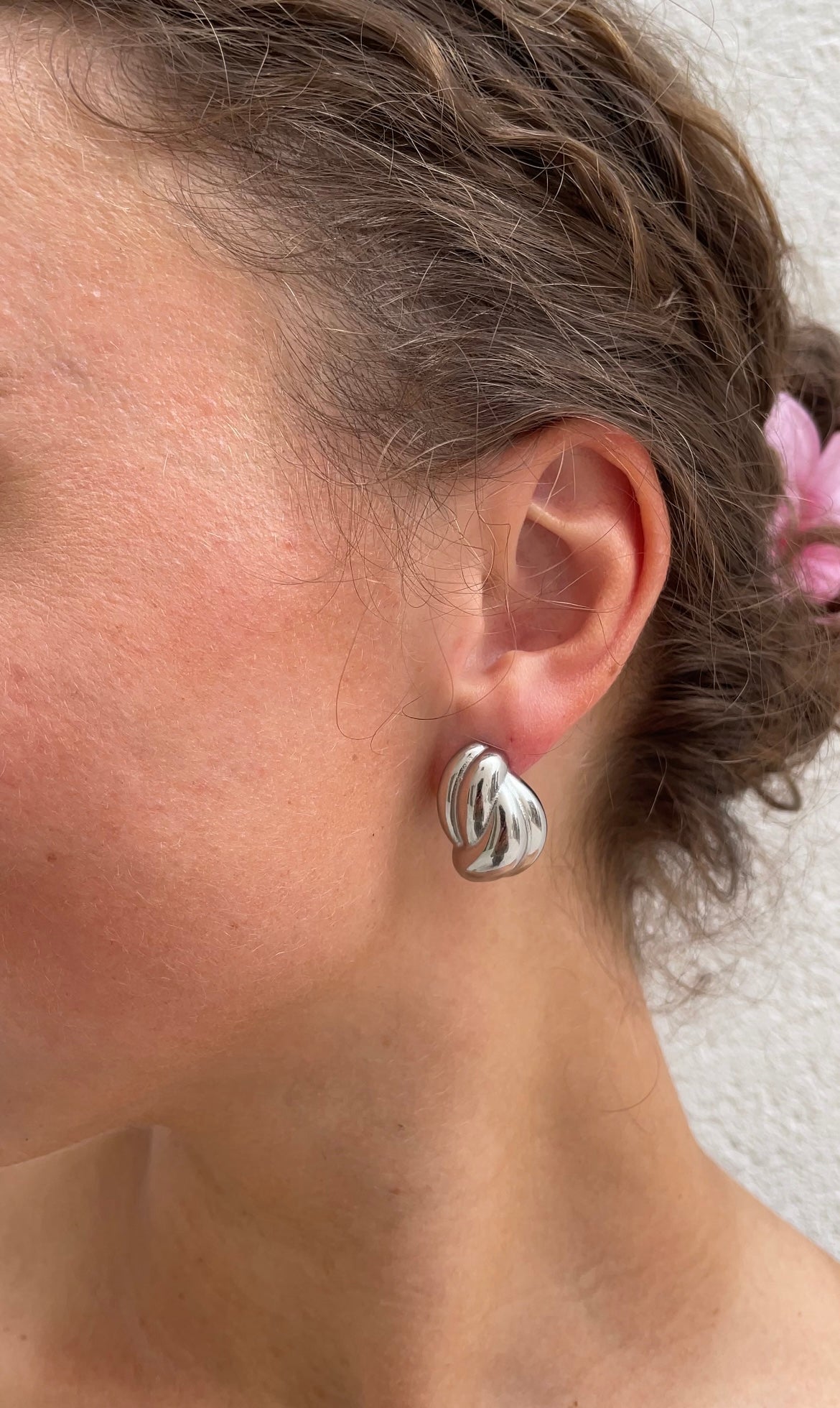 Small Brioche earrings