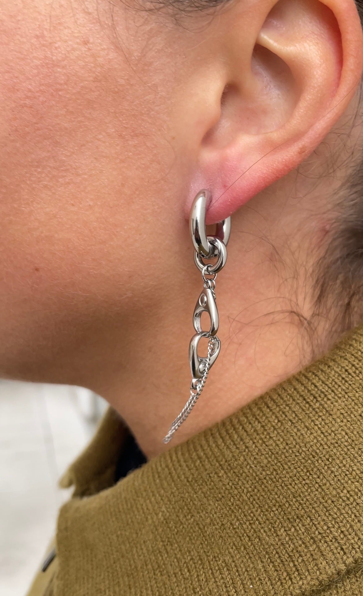 Handcuff earrings