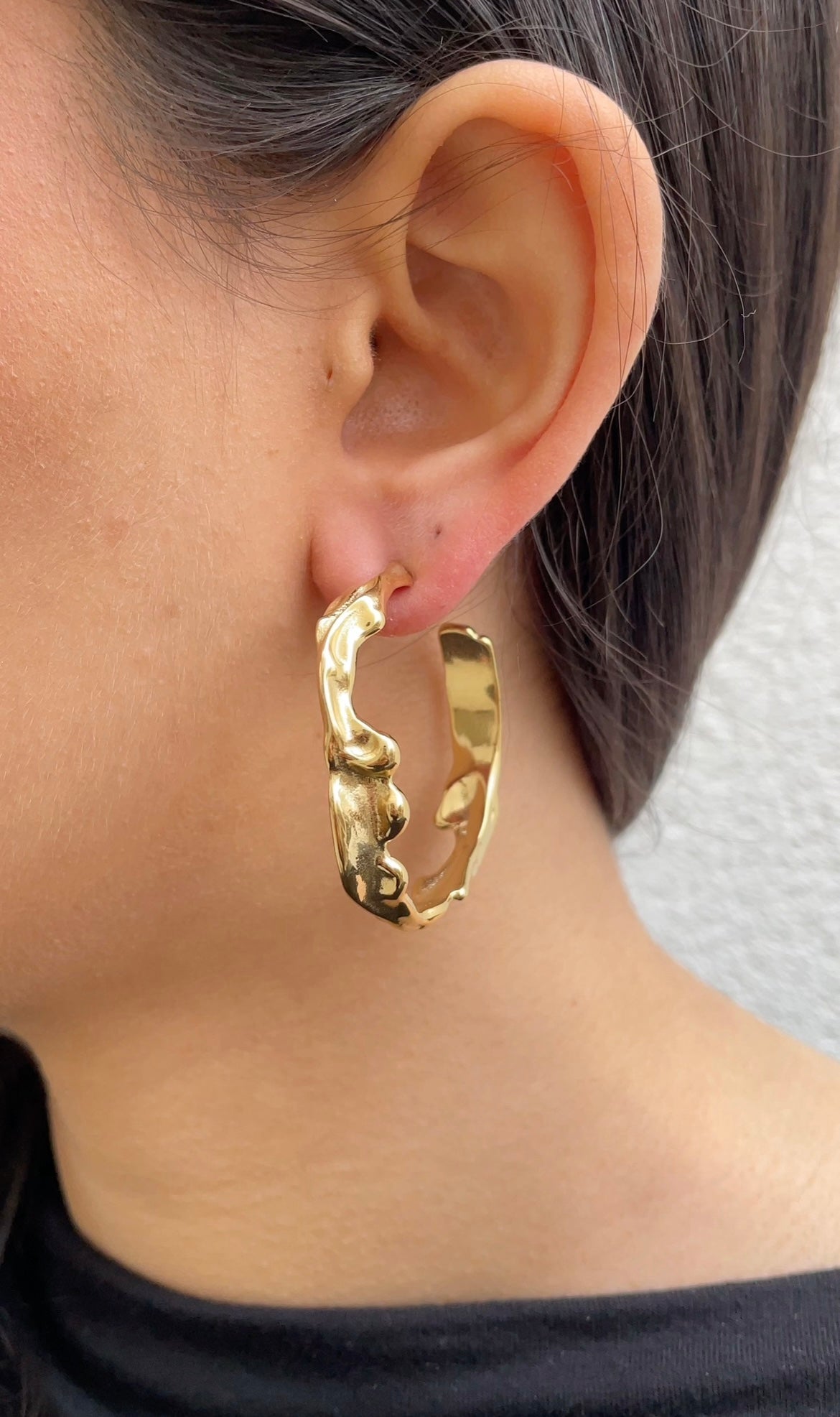 Melted hoops