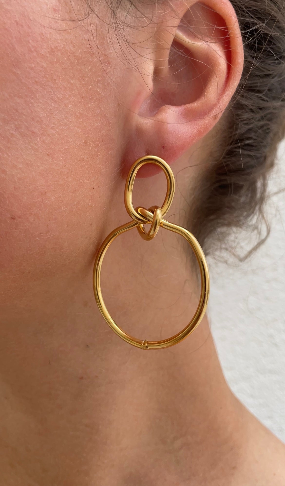 Double knot earrings