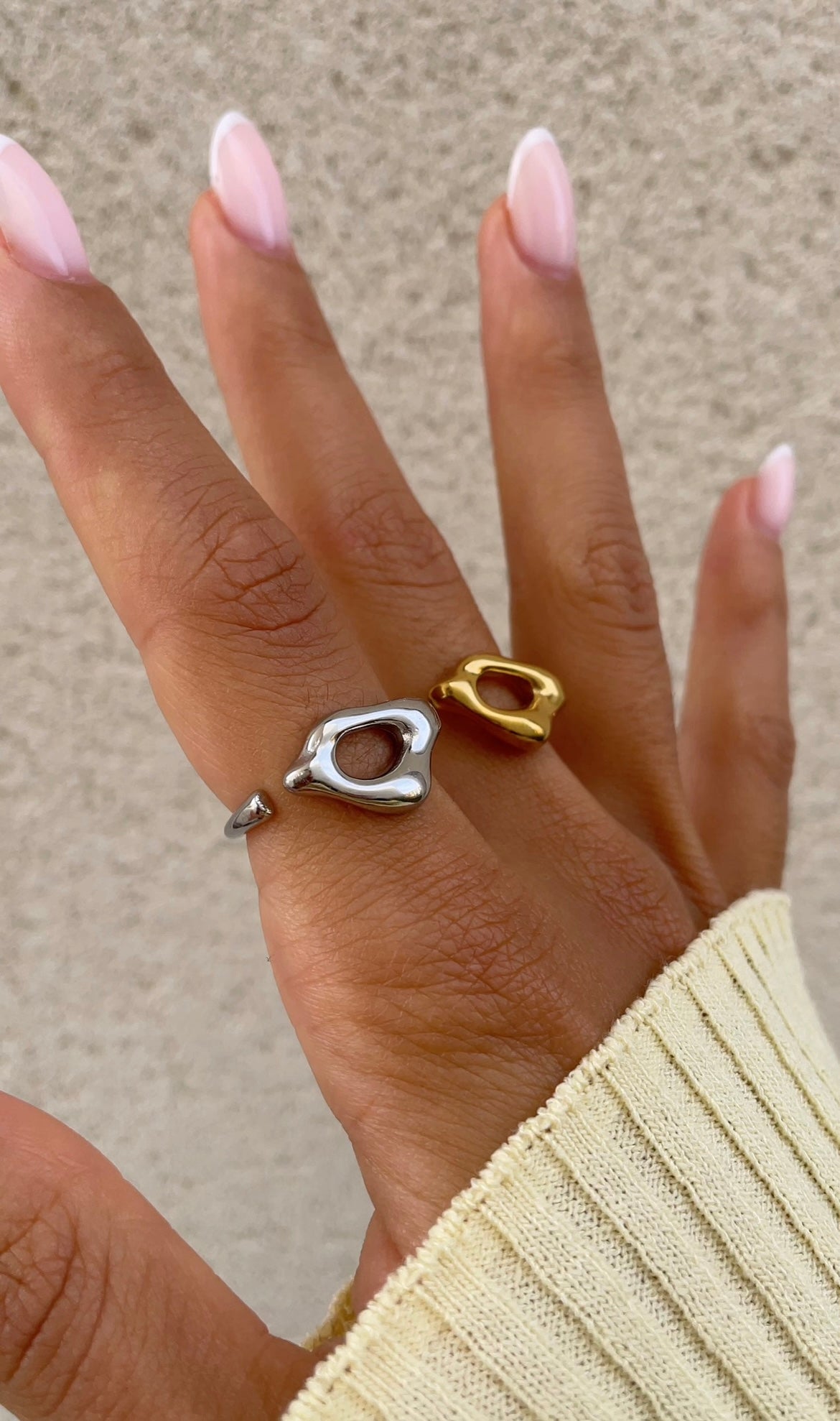Melted ring