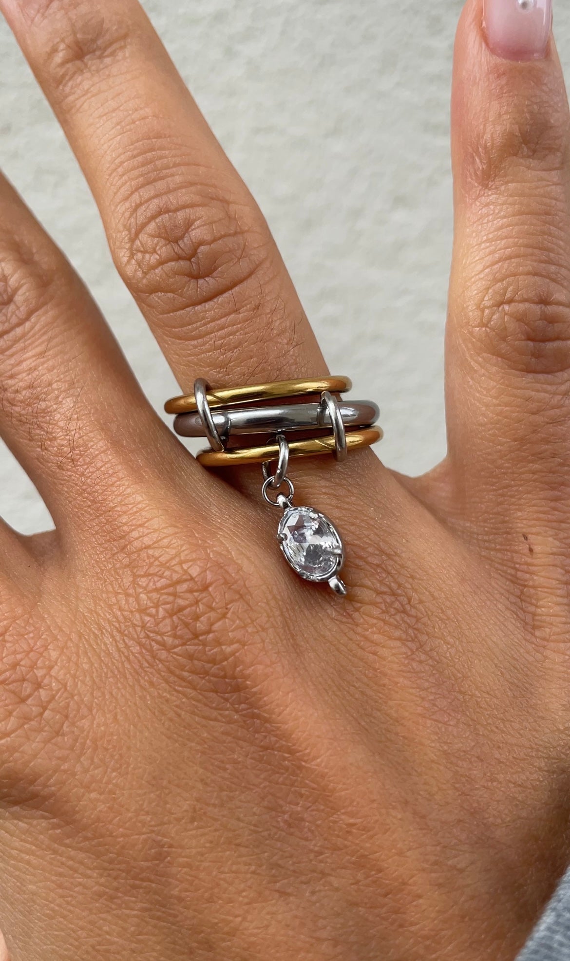 Drop couture ring