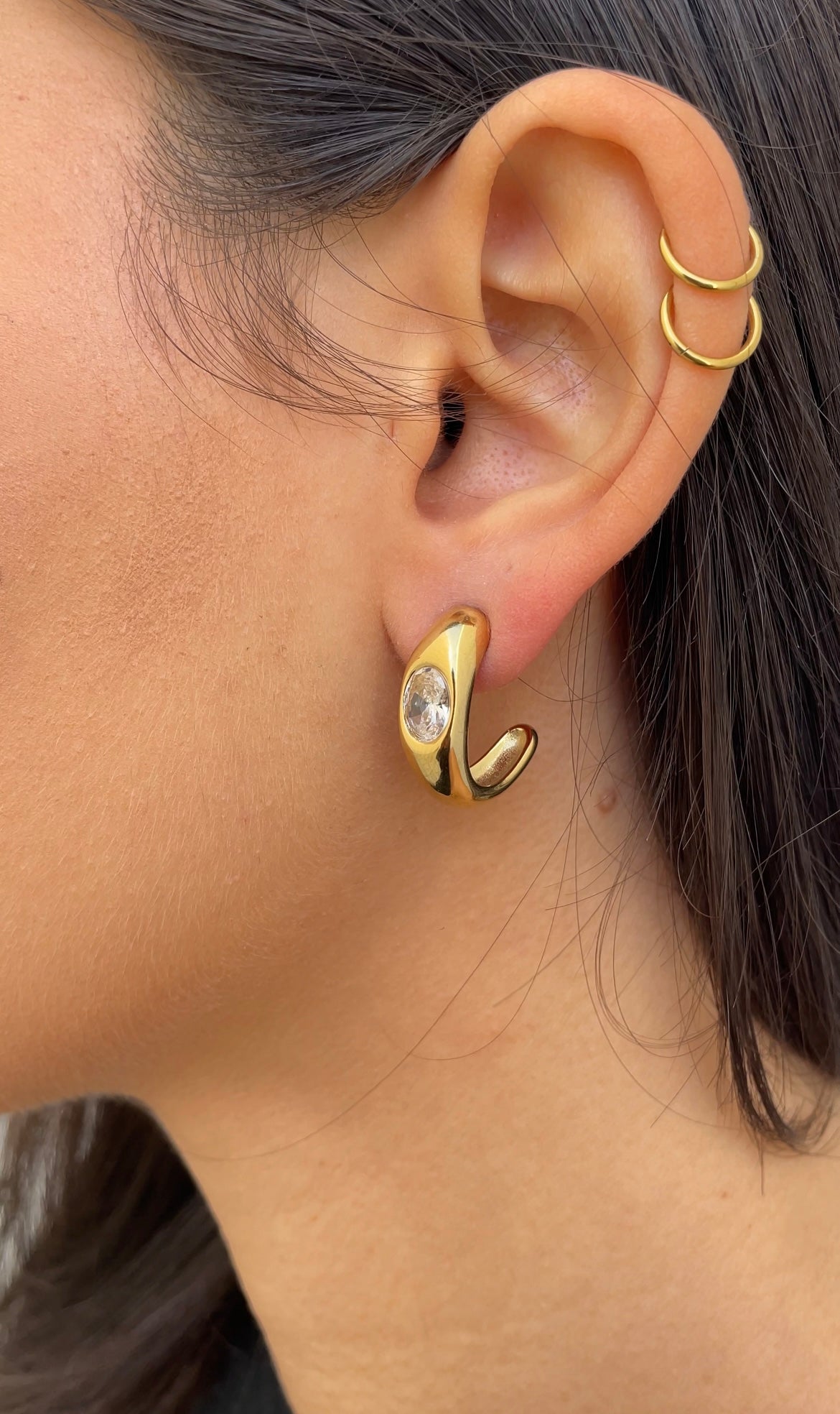 Eyes earrings