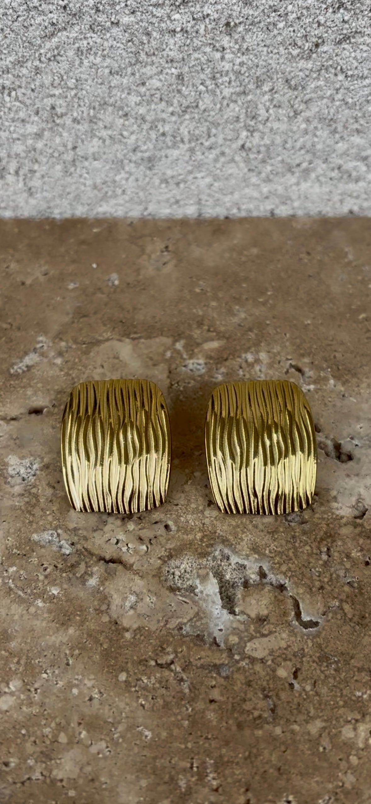 Shield earrings