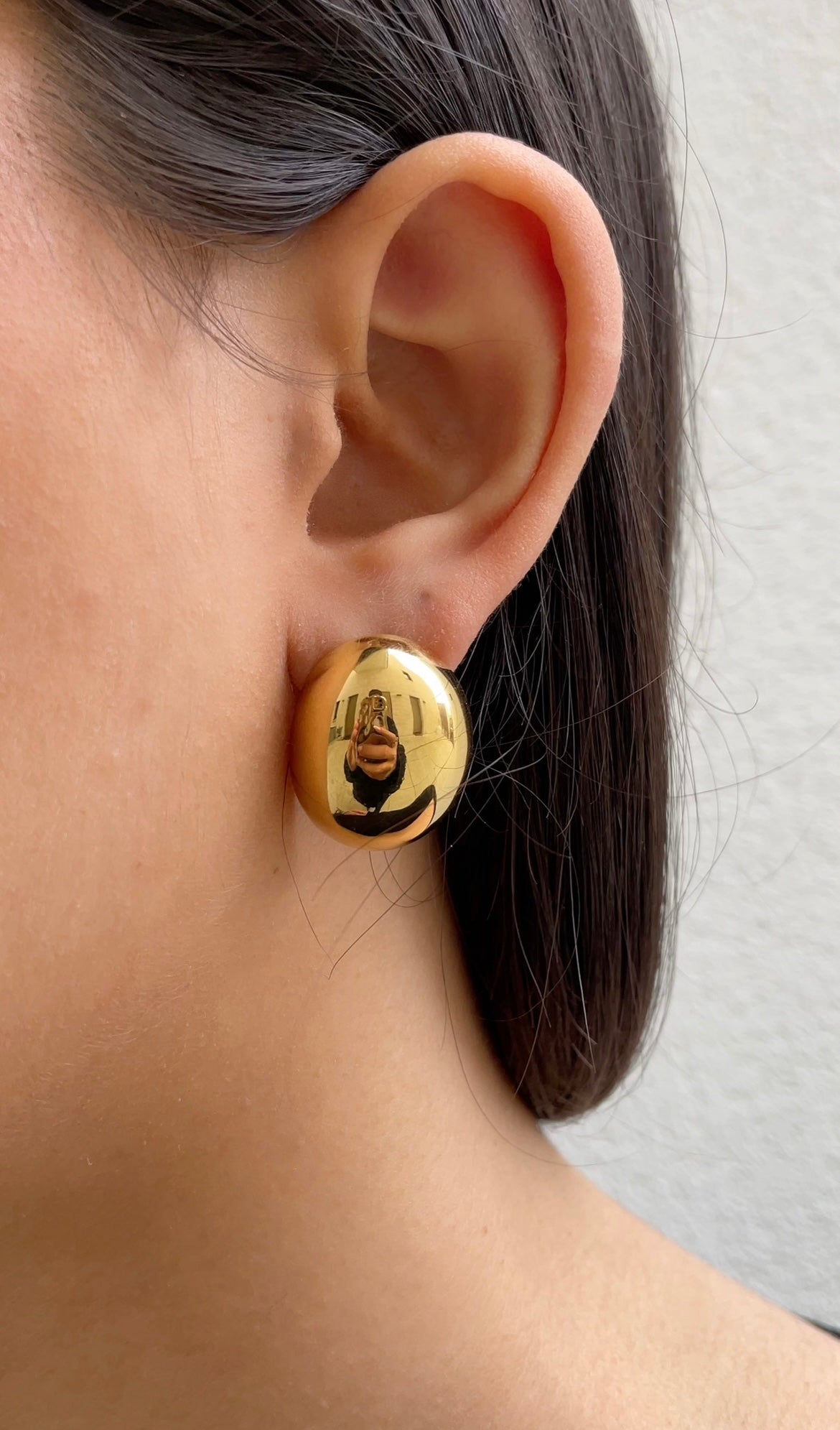 Dome earrings