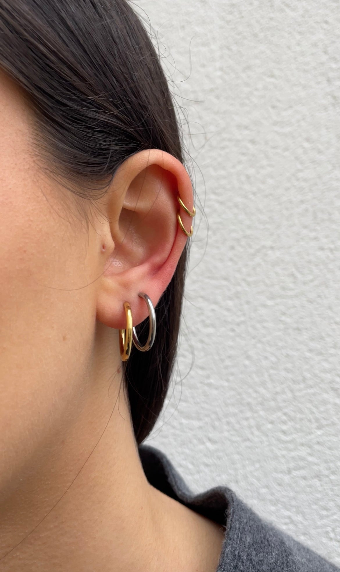 Thin Classic hoops