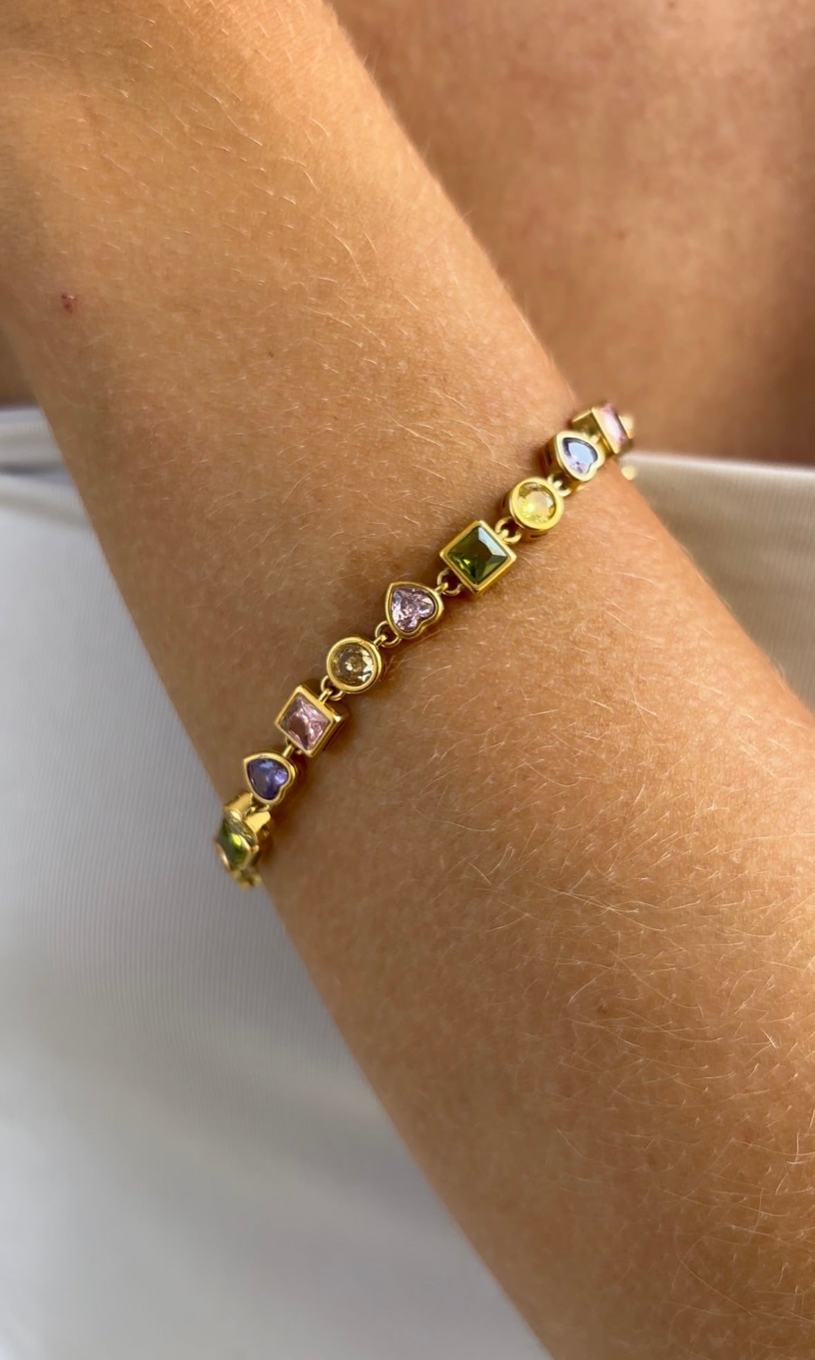 Colored bracelet