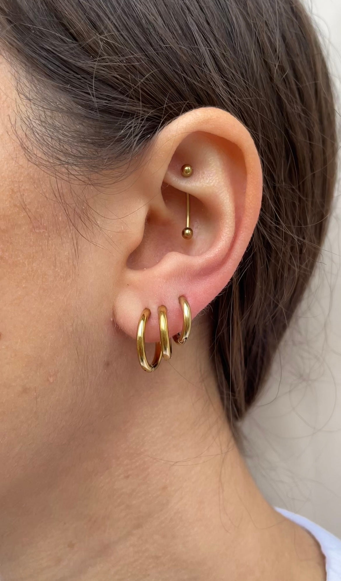 Thin Classic hoops