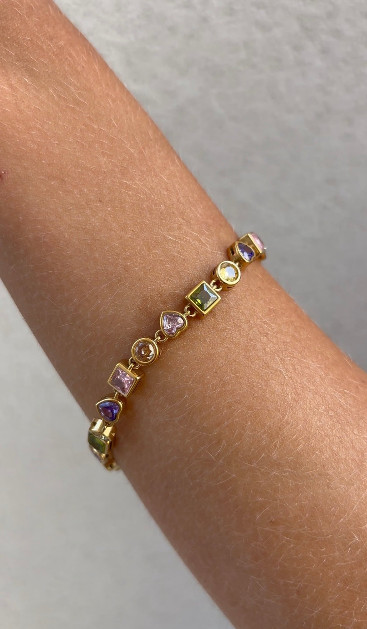 Colored bracelet