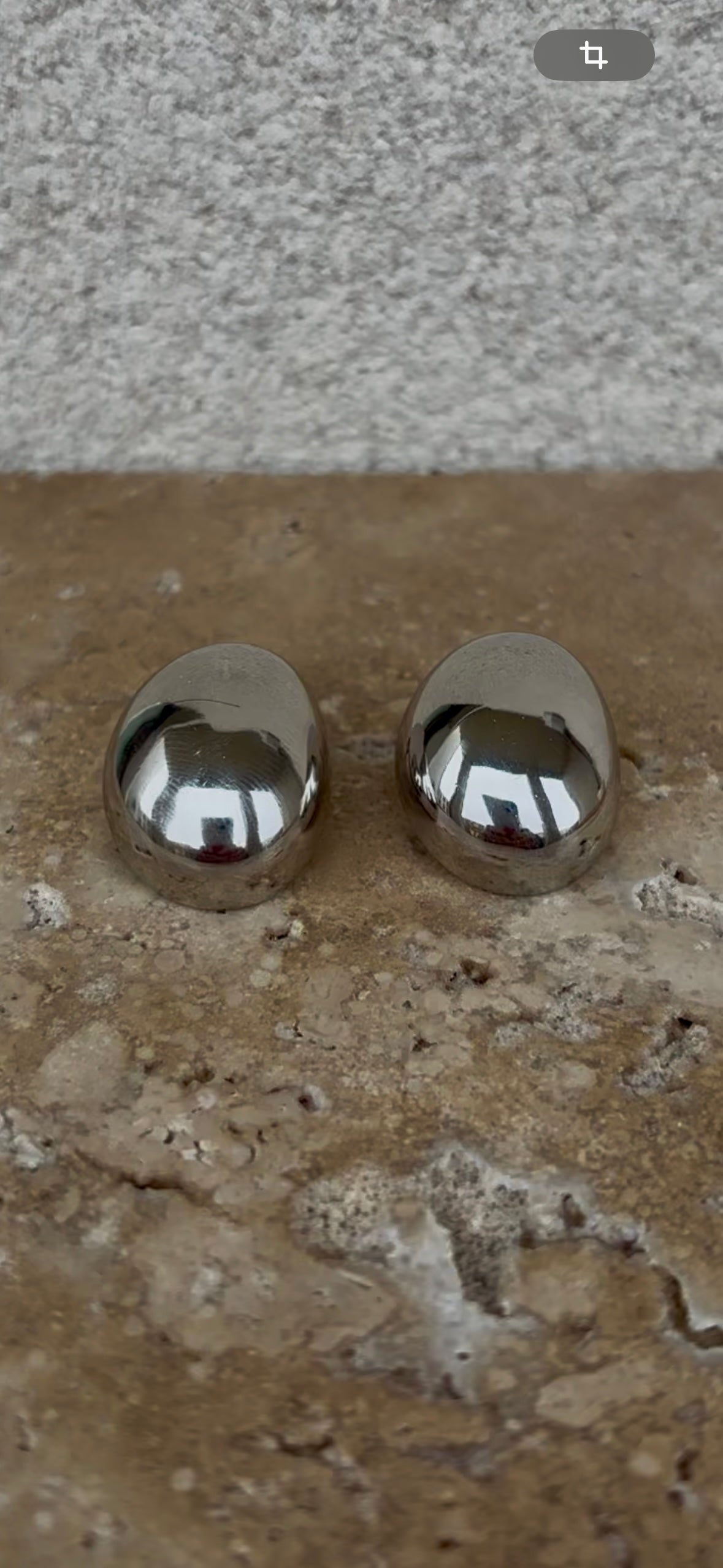 Dome earrings