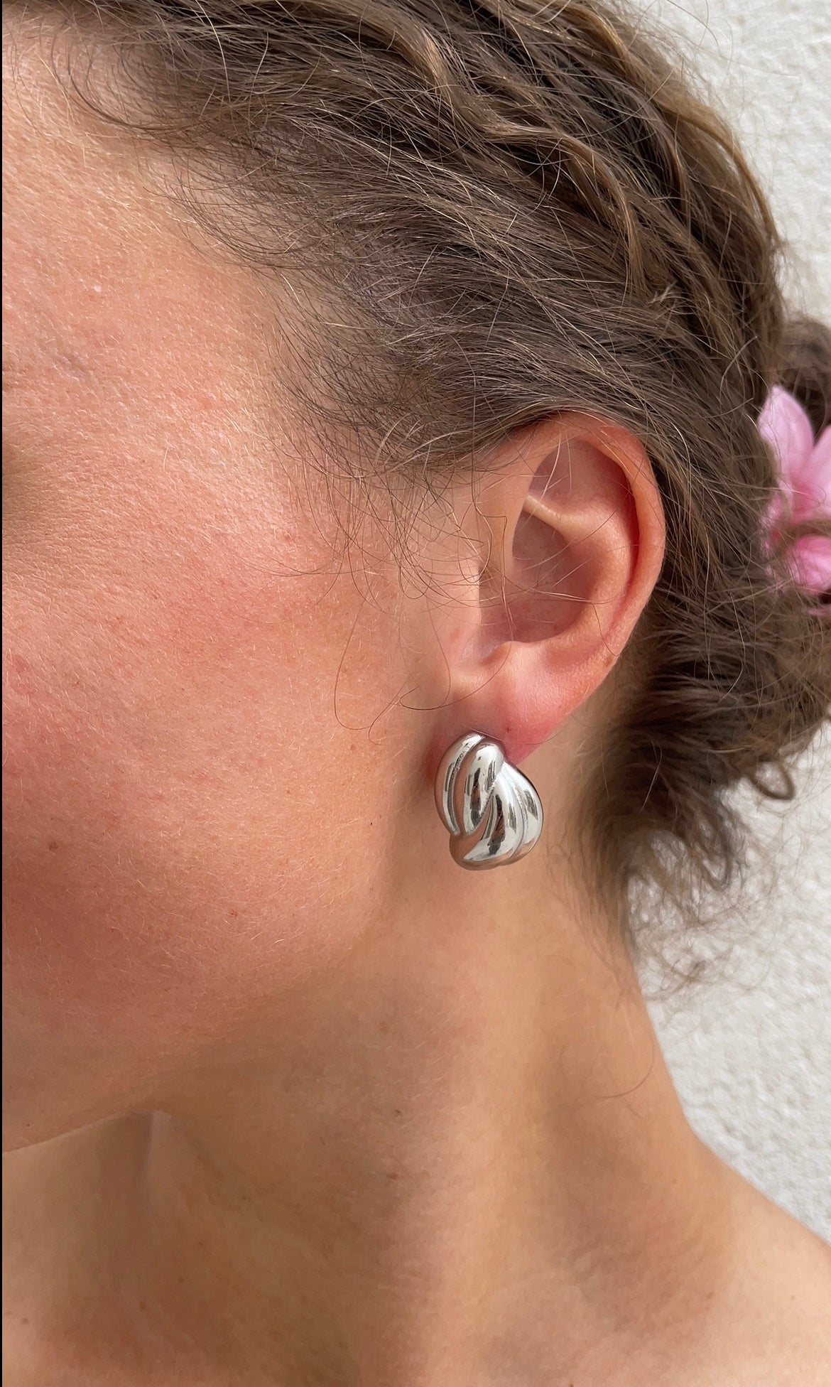 Small Brioche earrings