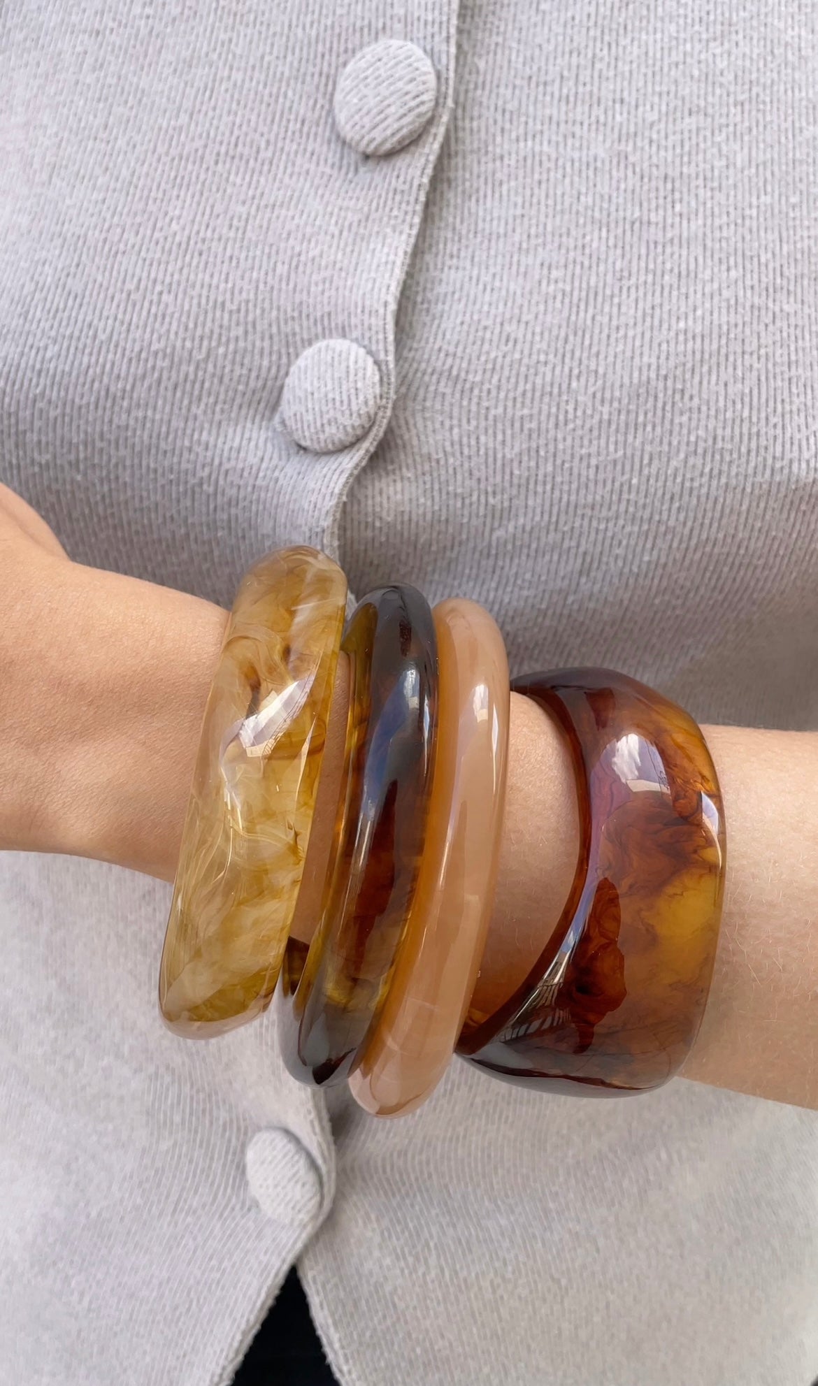 Resine bangle