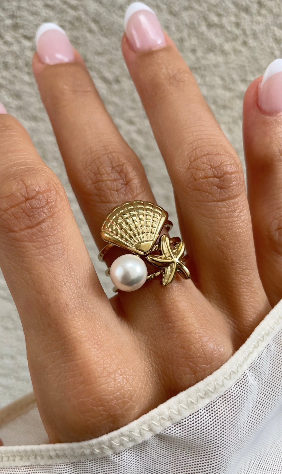 Seashell ring