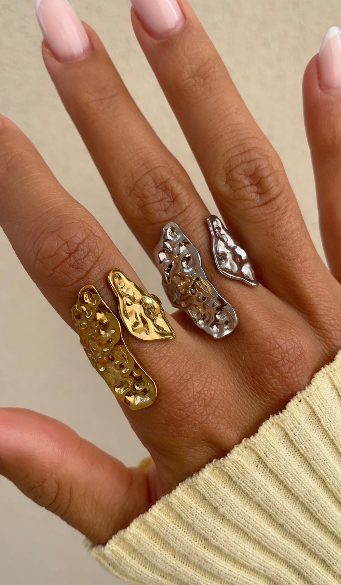 Huge stone ring