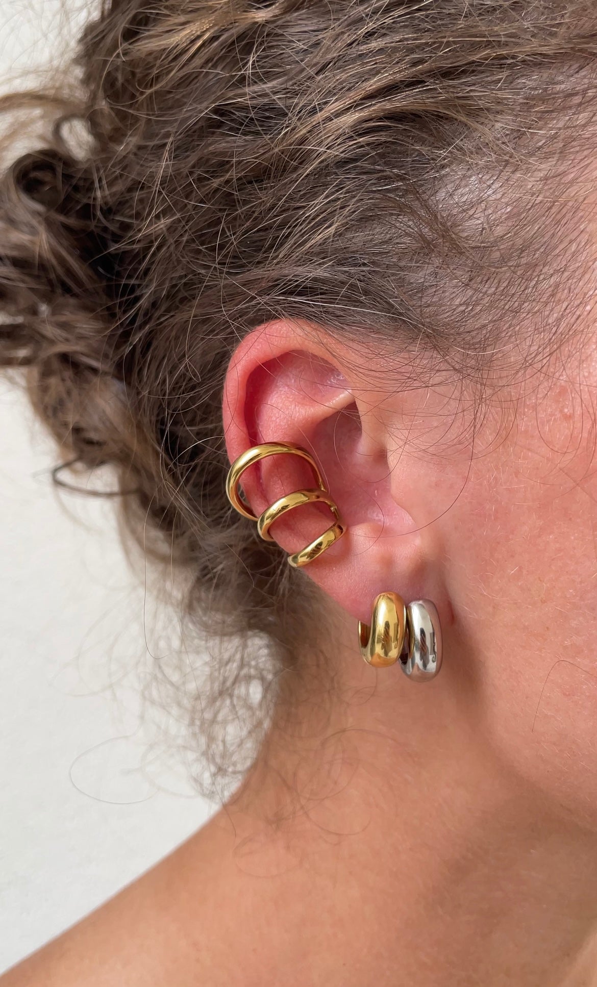 Trio ear cuff