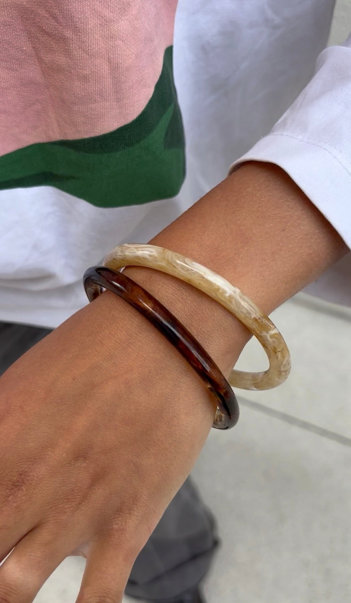 Thin Resine bangle