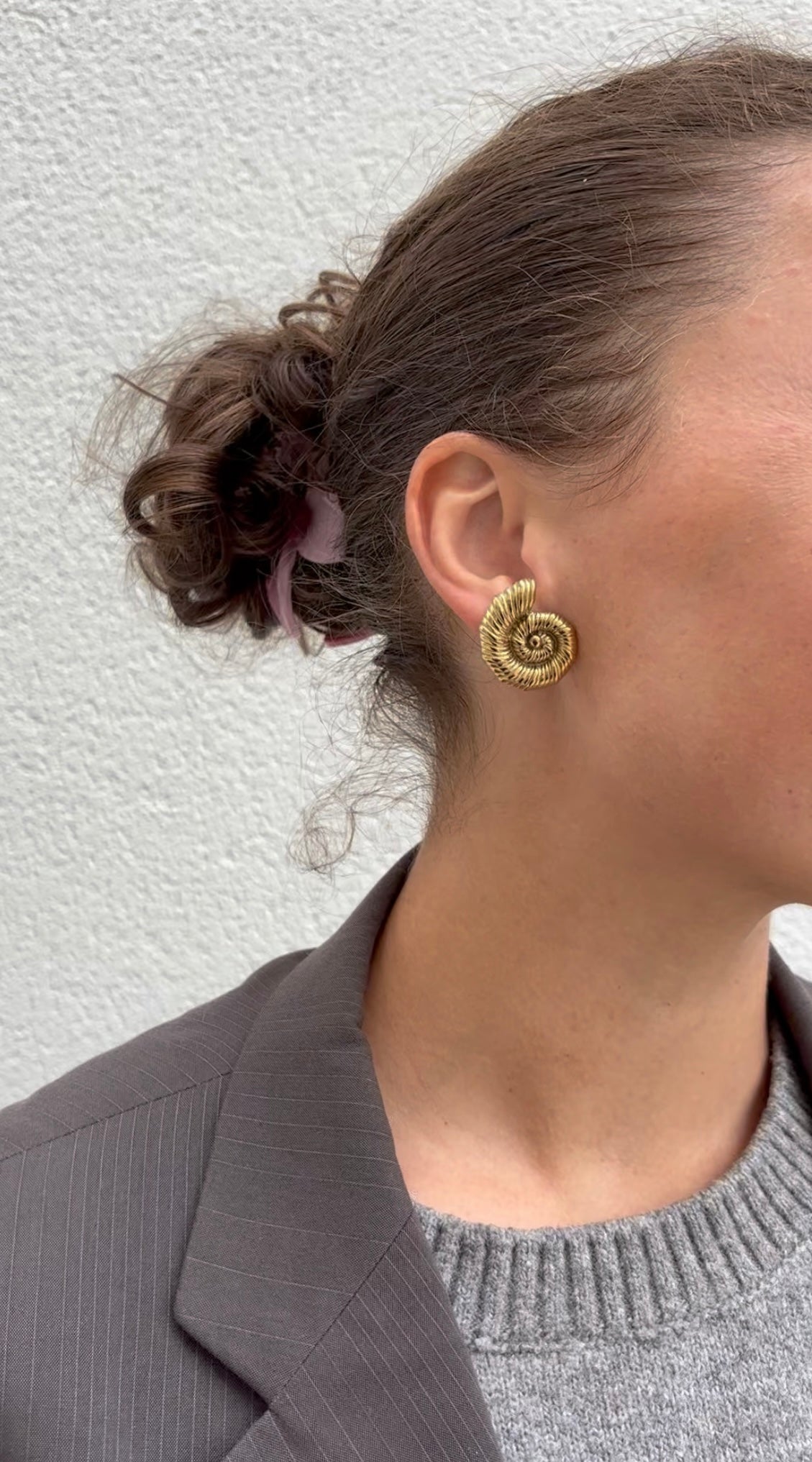 Coquillage earrings
