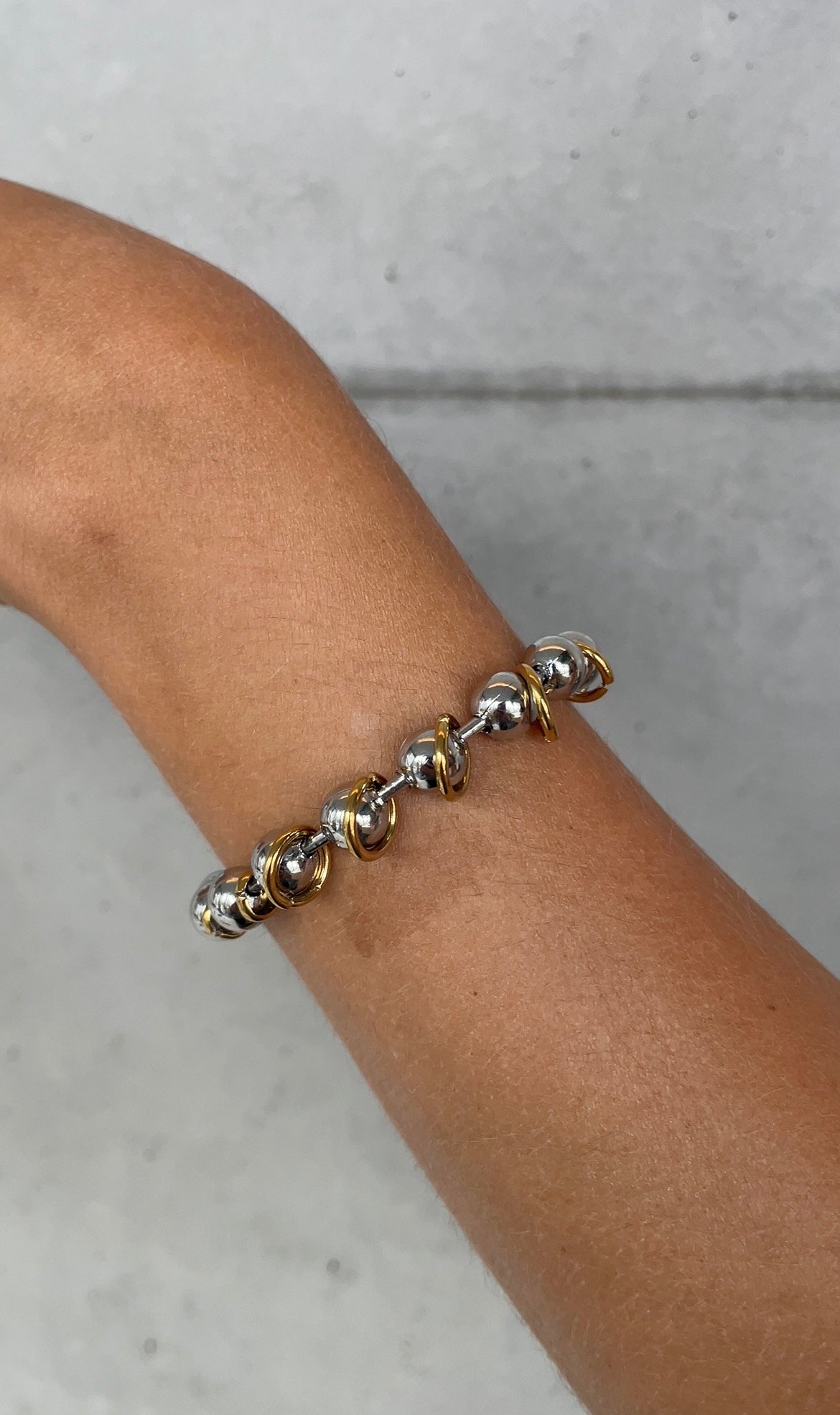 Pearl couture bracelet