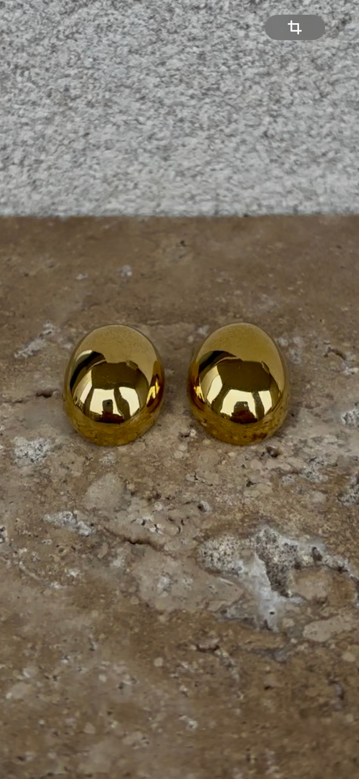 Dome earrings