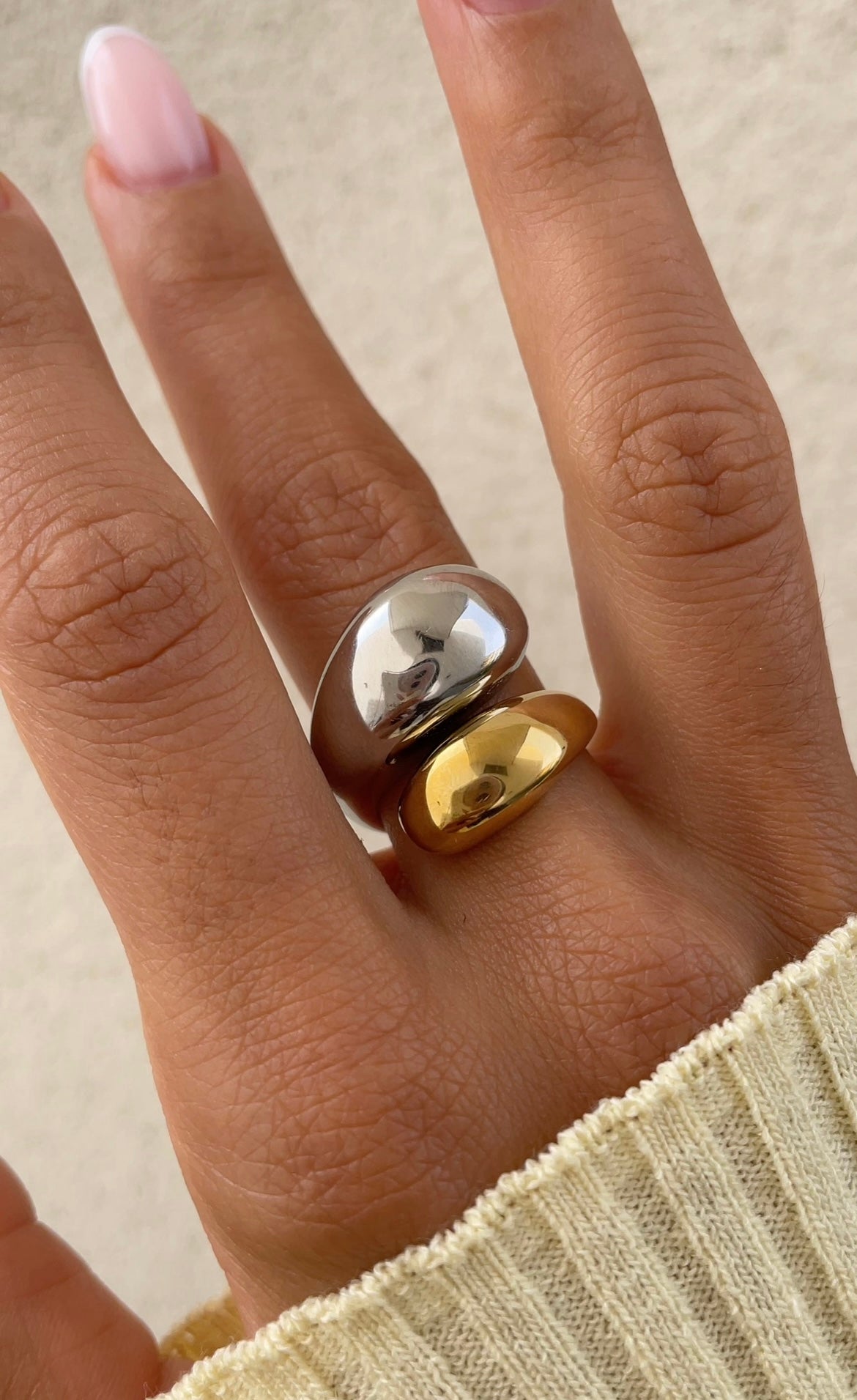 Chunky Embrace ring