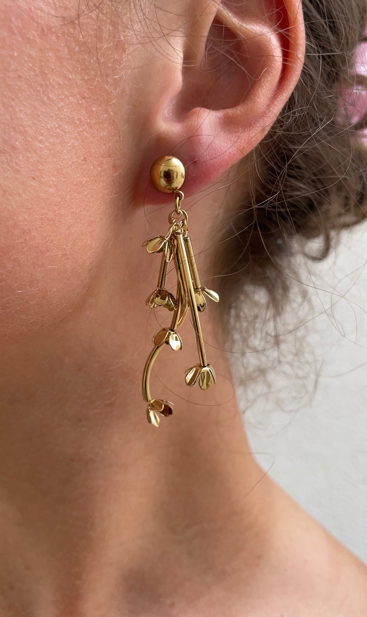 Tulips earrings