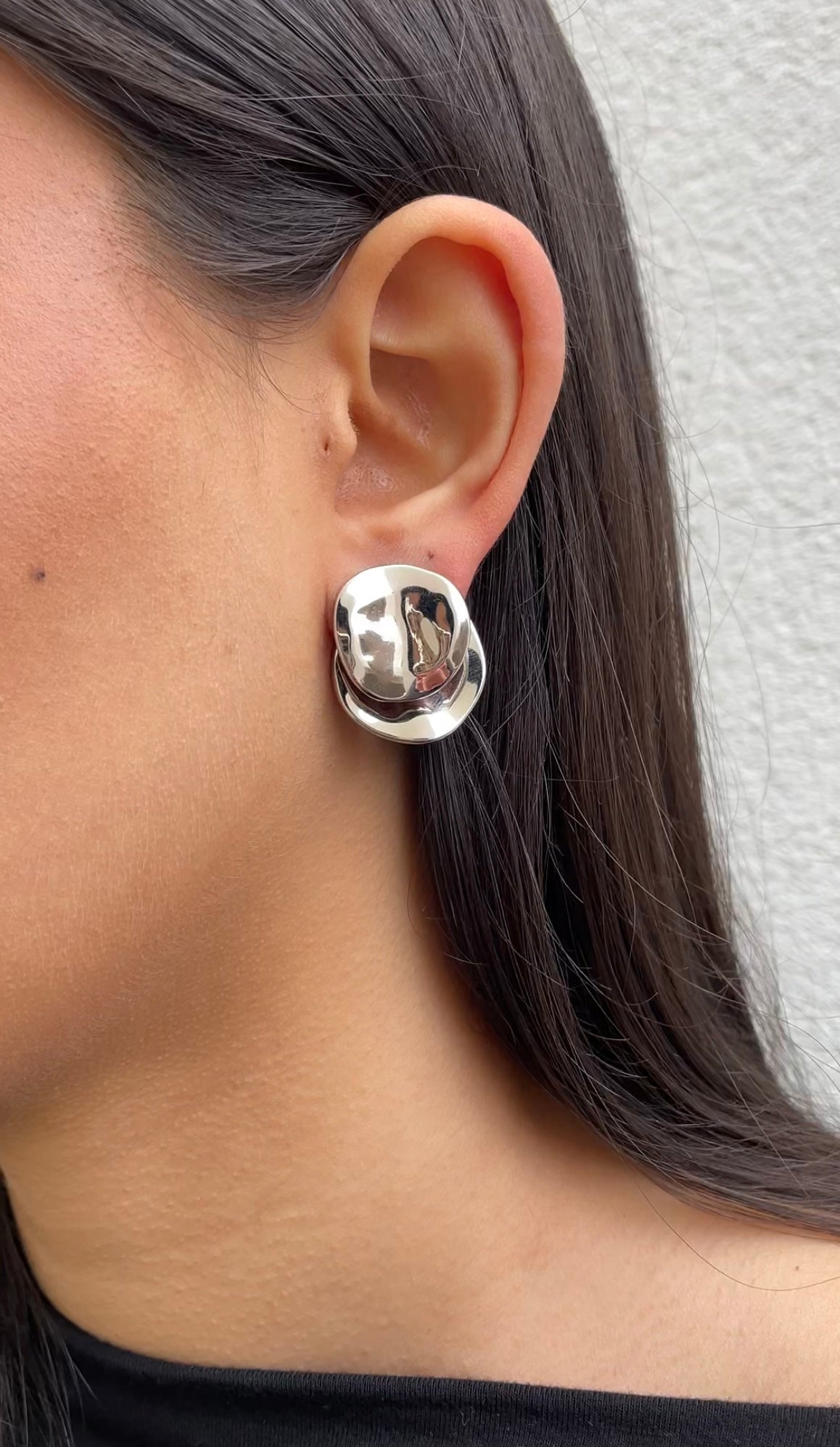 Two pieces earrings