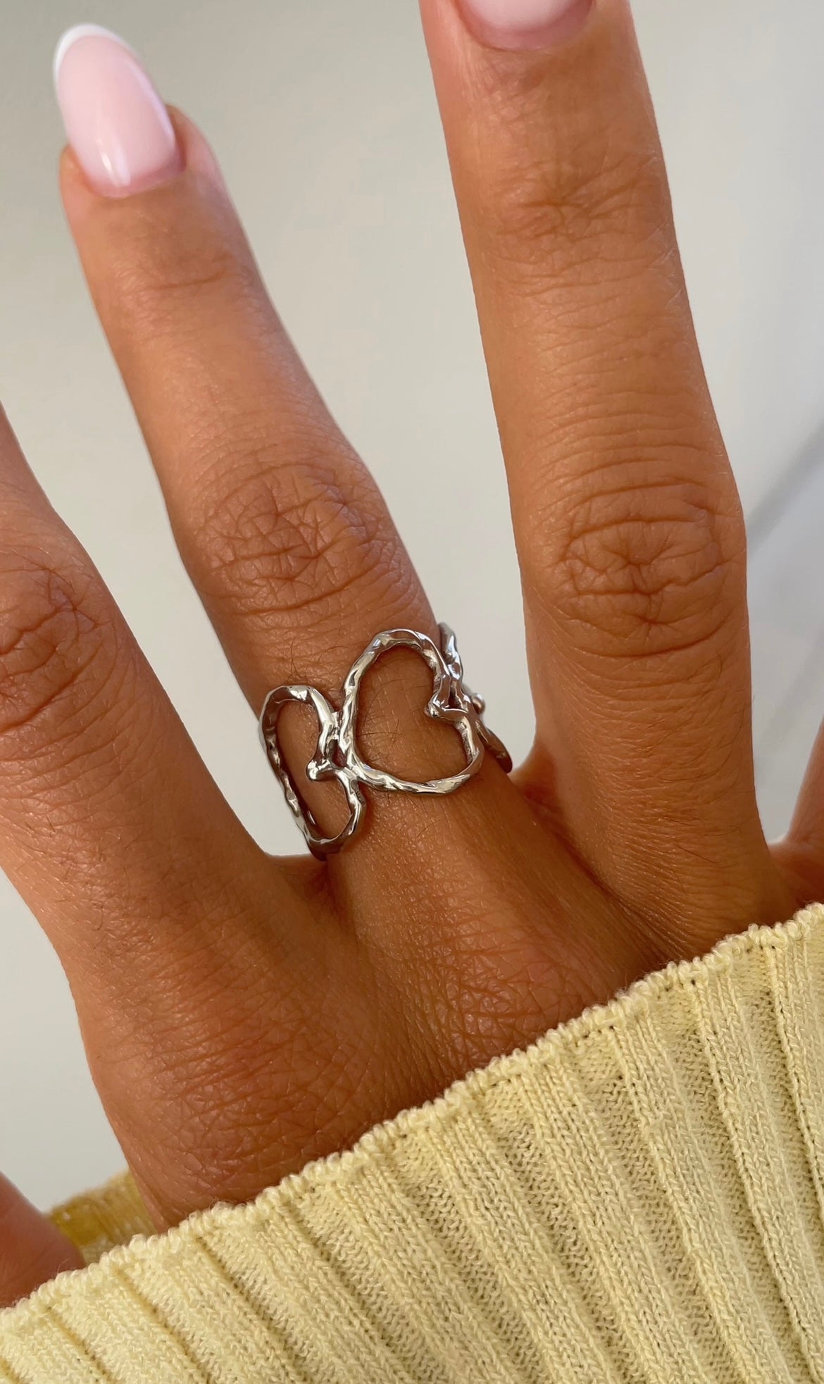 Multi heart ring