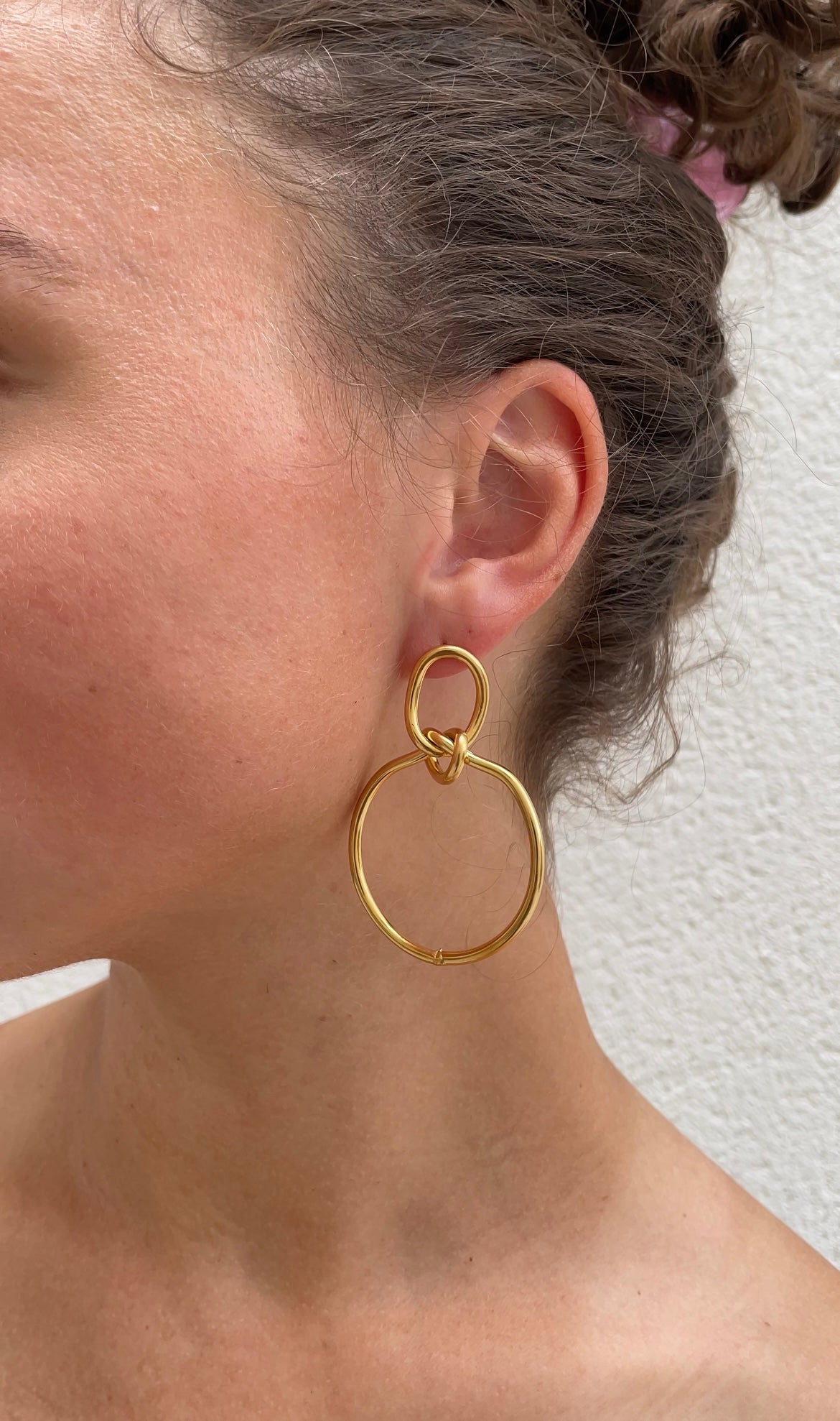 Double knot earrings