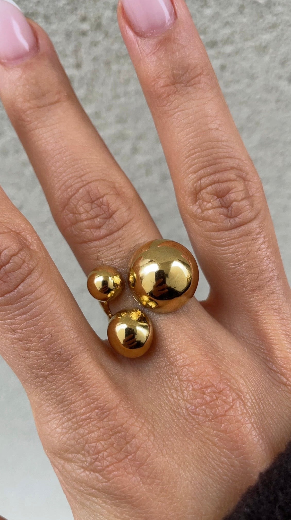Triple drop ring